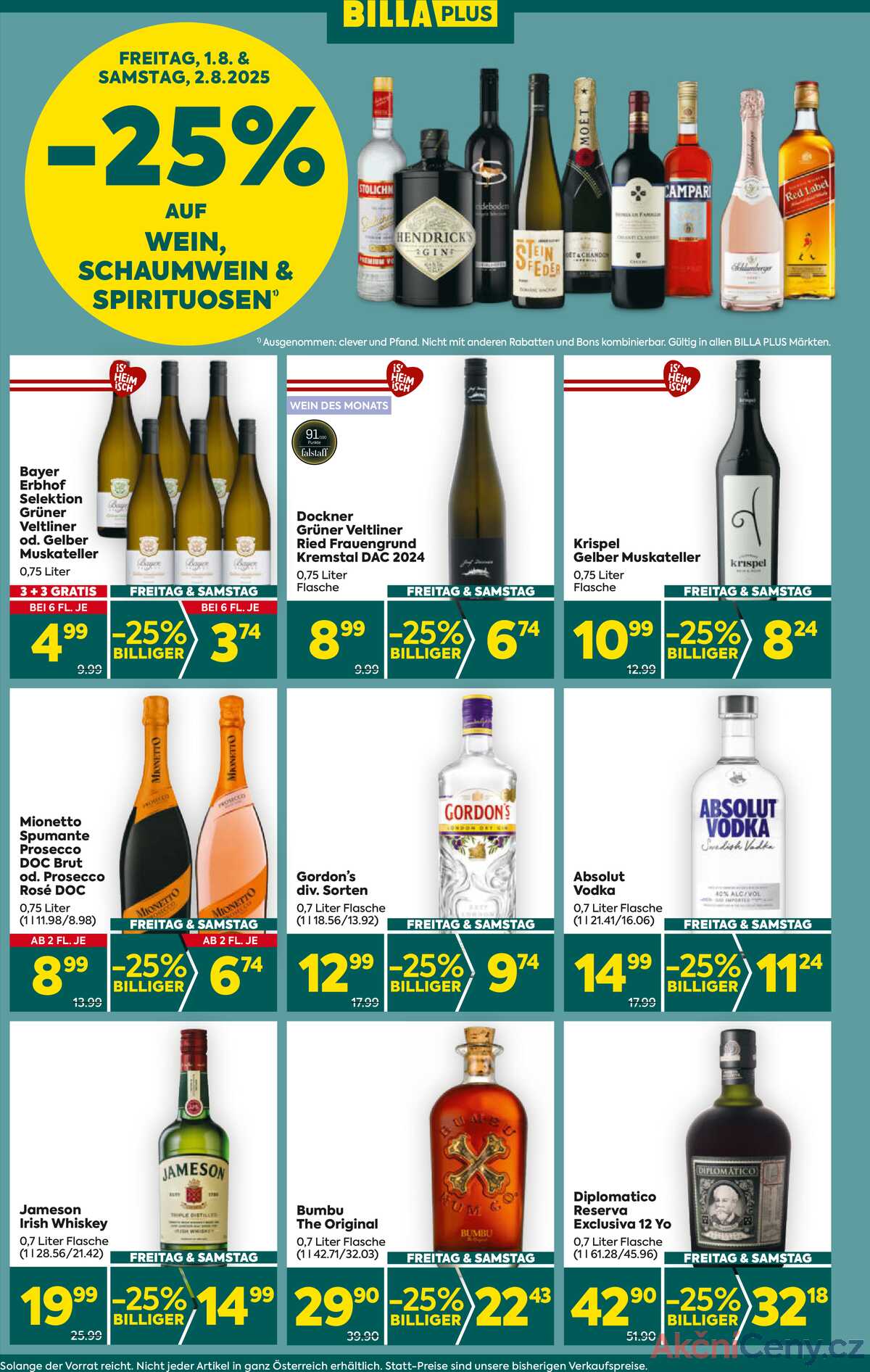 Leták BILLA Rakousko 31.7.-6.8.2025 - BILLA PLUS strana 2