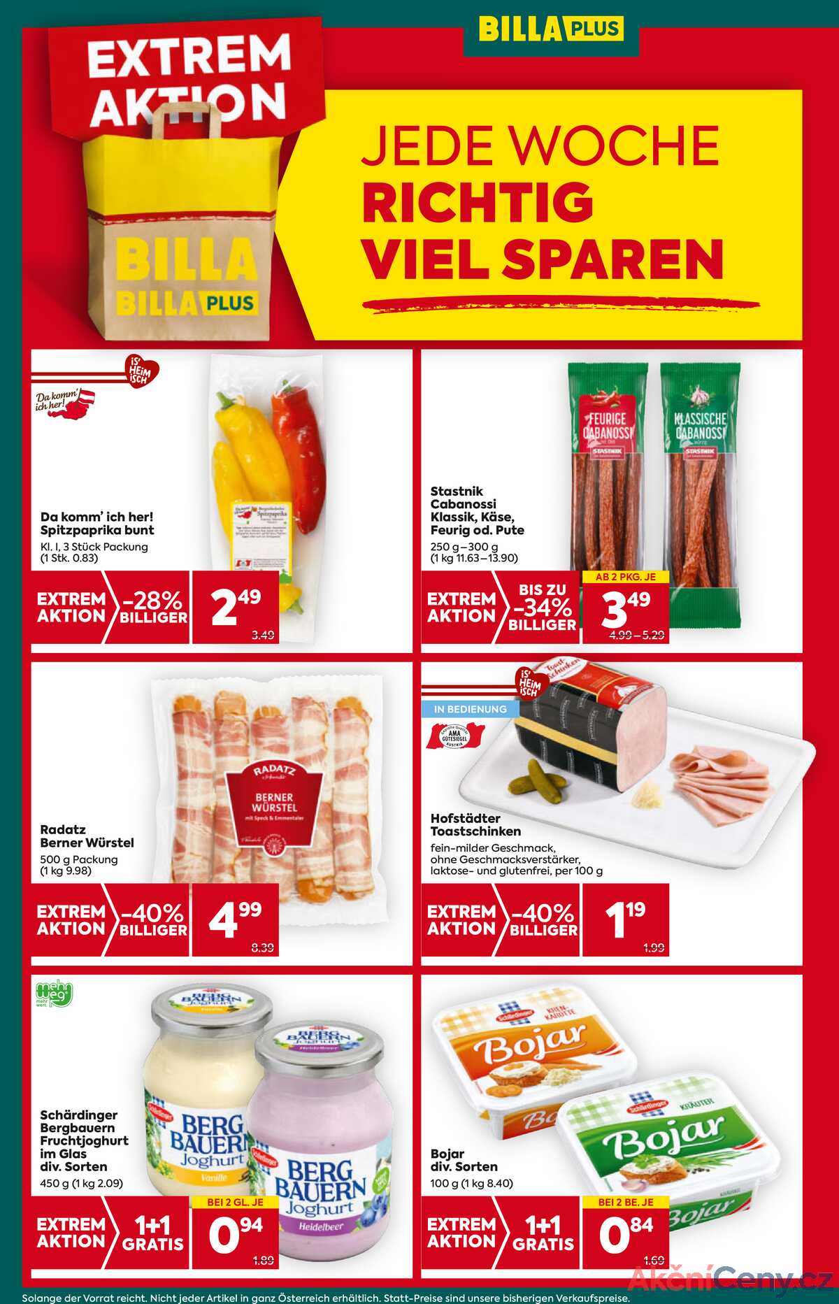 Leták BILLA Rakousko 31.7.-6.8.2025 - BILLA PLUS strana 4