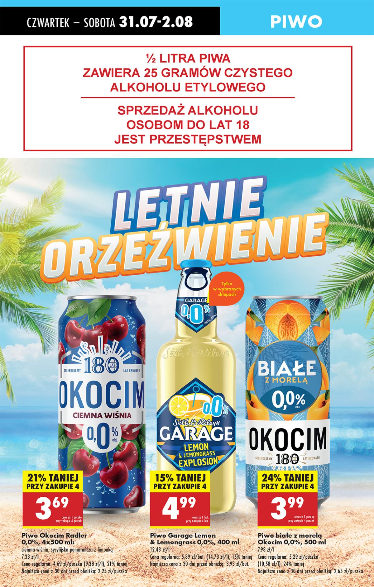 Leták Biedronka Polsko 31.7.-6.8.2025 strana 67