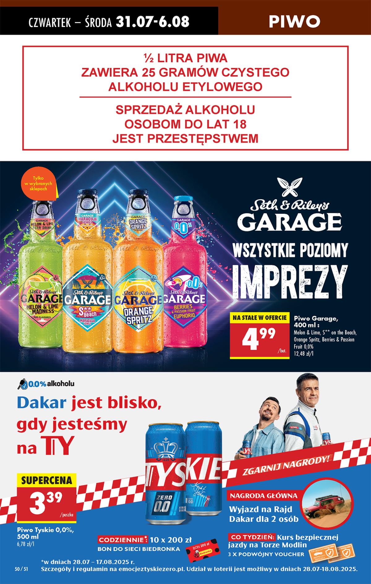 Leták Biedronka Polsko 31.7.-6.8.2025 strana 68