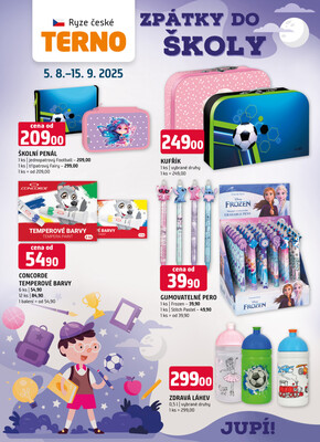Terno Školní speciál od 5.8. do 15.9.2025