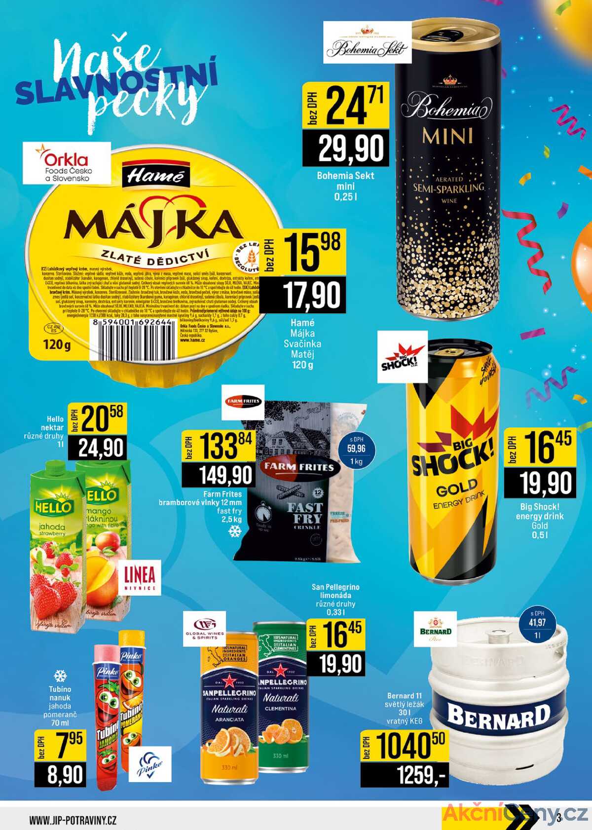 JIP Cash & Carry České Budějovice, Most, Náchod, Polička, Sušice a Svoboda nad Úpou od 30.7. do 5.8.2025 strana 3