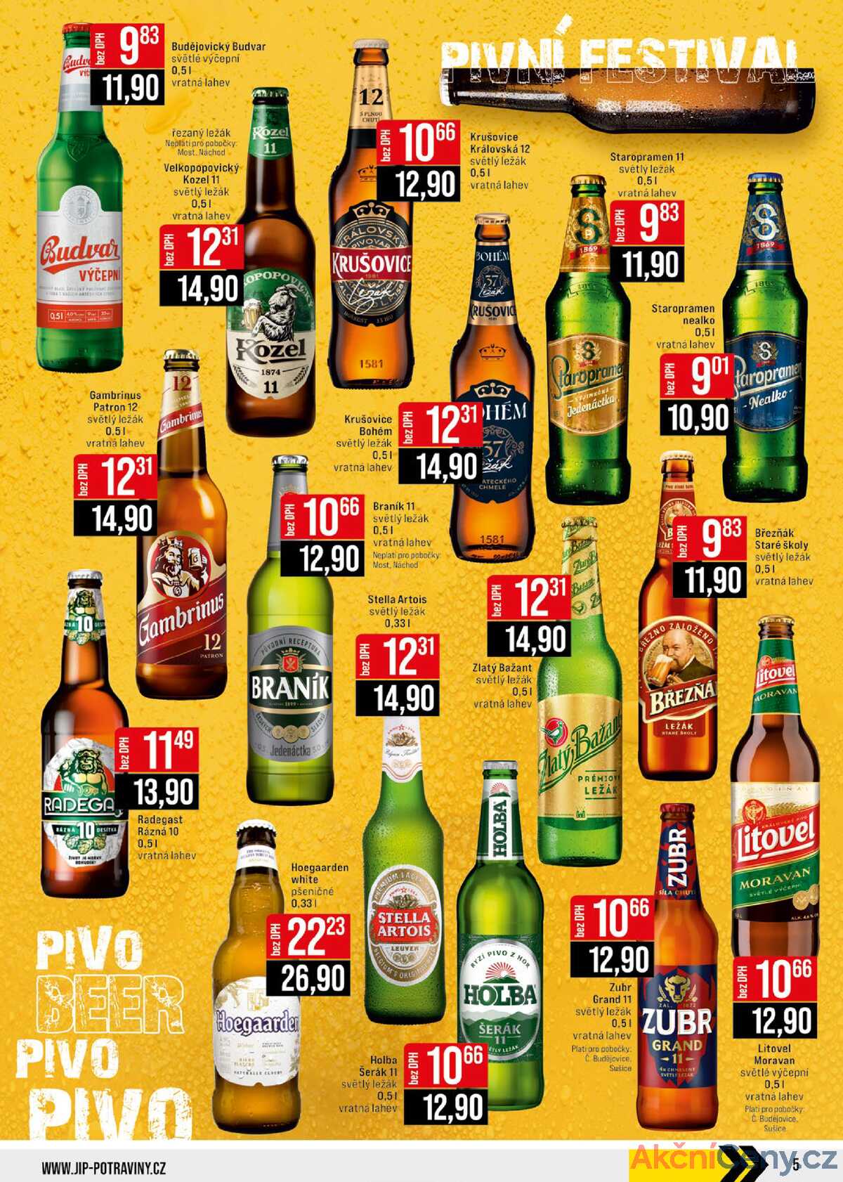 JIP Cash & Carry České Budějovice, Most, Náchod, Polička, Sušice a Svoboda nad Úpou od 30.7. do 5.8.2025 strana 5