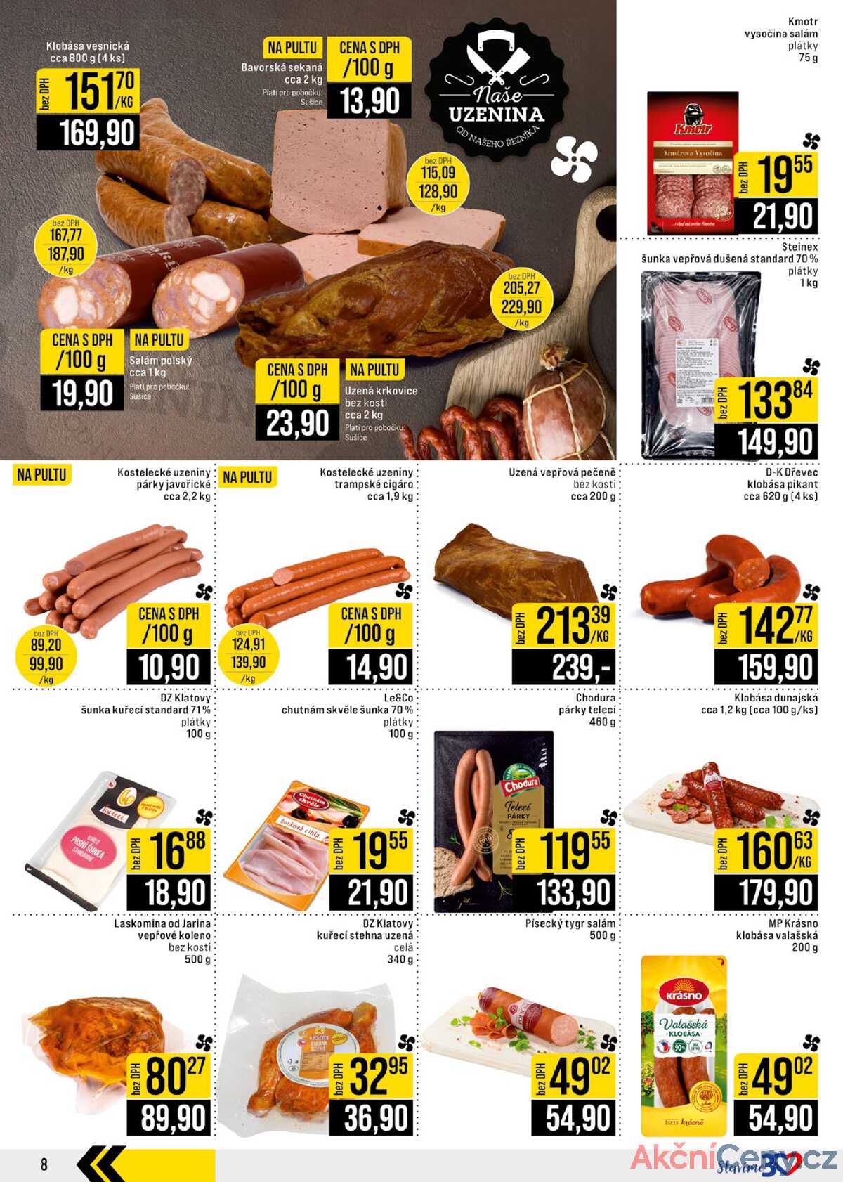 JIP Cash & Carry České Budějovice, Most, Náchod, Polička, Sušice a Svoboda nad Úpou od 30.7. do 5.8.2025 strana 8