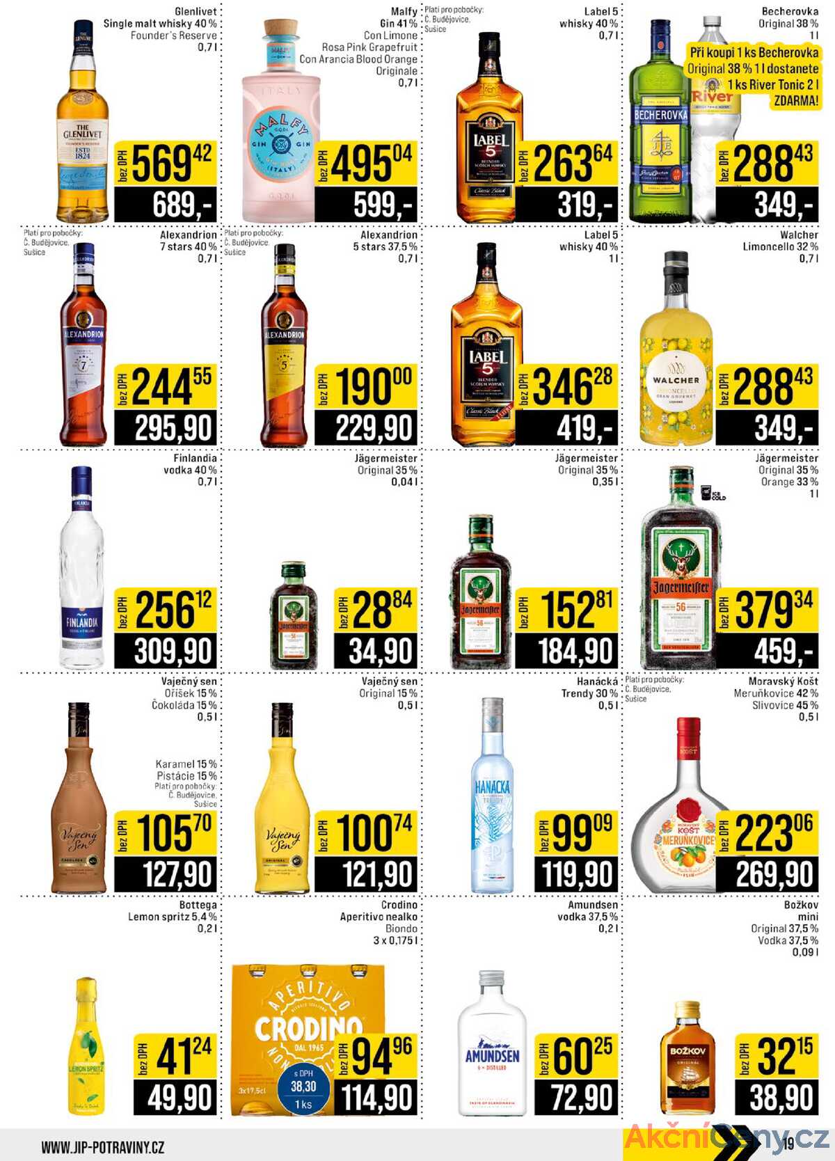 JIP Cash & Carry České Budějovice, Most, Náchod, Polička, Sušice a Svoboda nad Úpou od 30.7. do 5.8.2025 strana 19