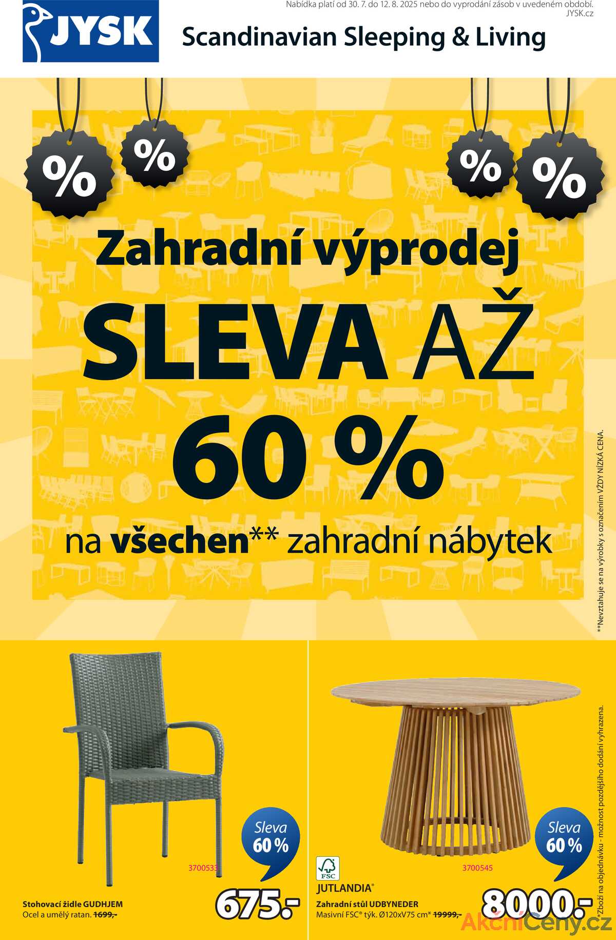 Jysk od 30.7. do 12.8.2025 strana 1