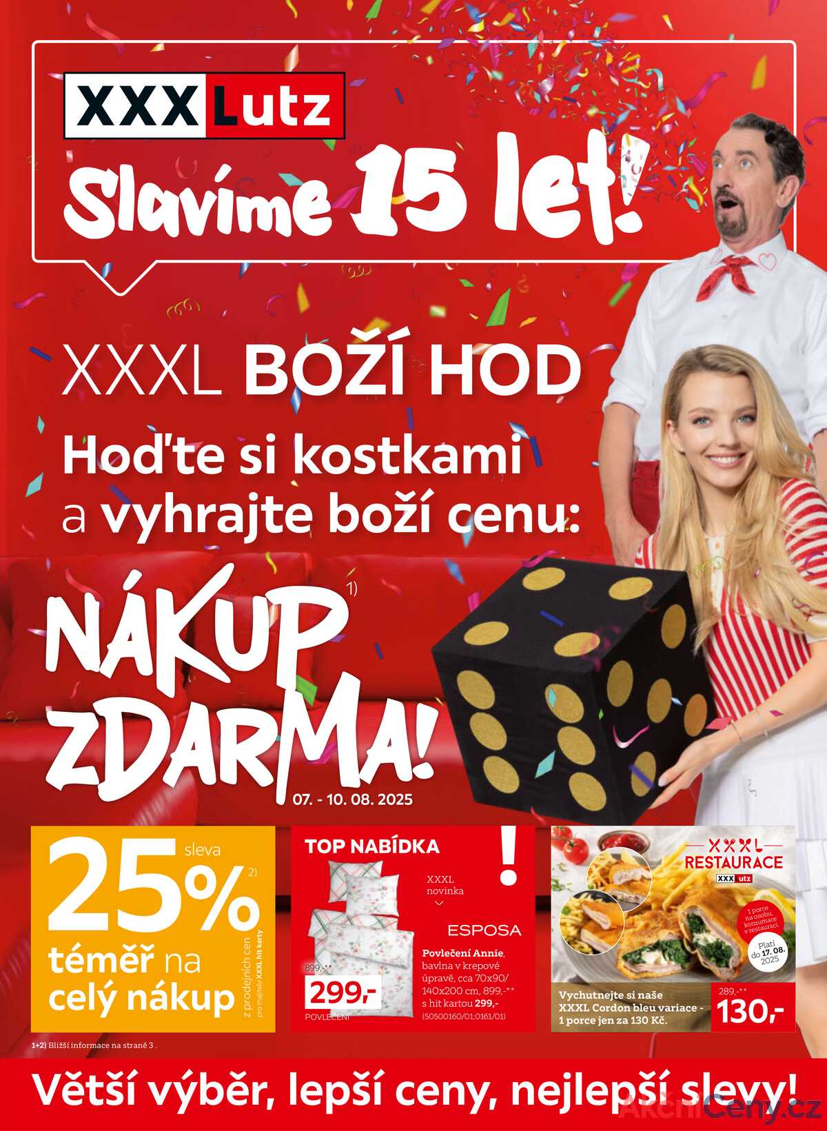 XXXLutz od 4.8. do 17.8.2025 strana 1