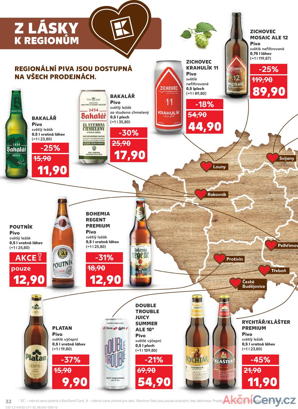 Leták Kaufland - Kaufland 6.8. - 12.8. - Kaufland - Rokycany - strana 32