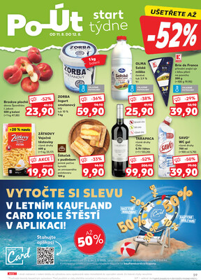 Kaufland 6.8. - 12.8. - Kaufland - Teplice (Čs. Dobrovolců)