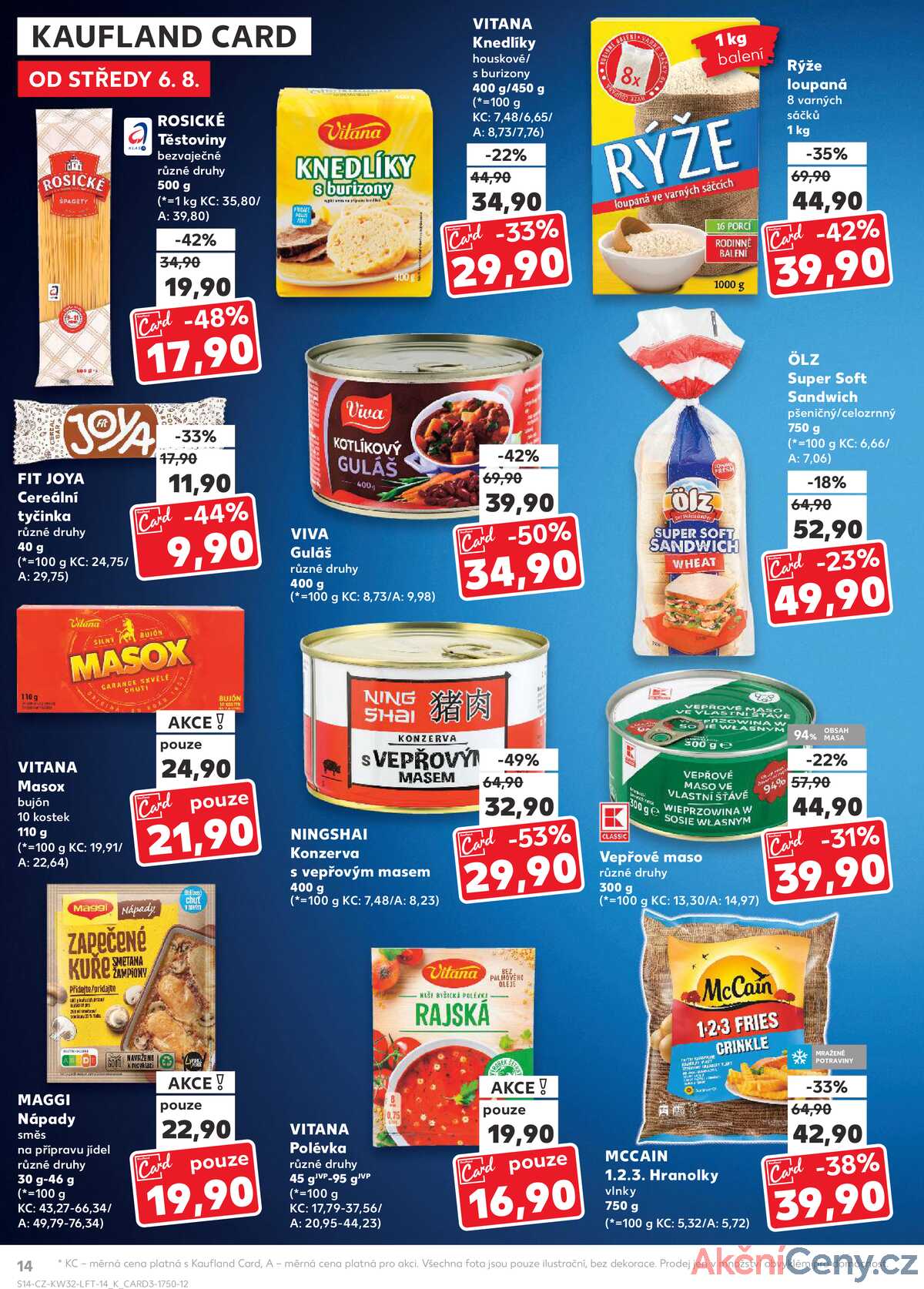 Kaufland 6.8. - 12.8. - Kaufland - Lovosice (Siřejovická) strana 14