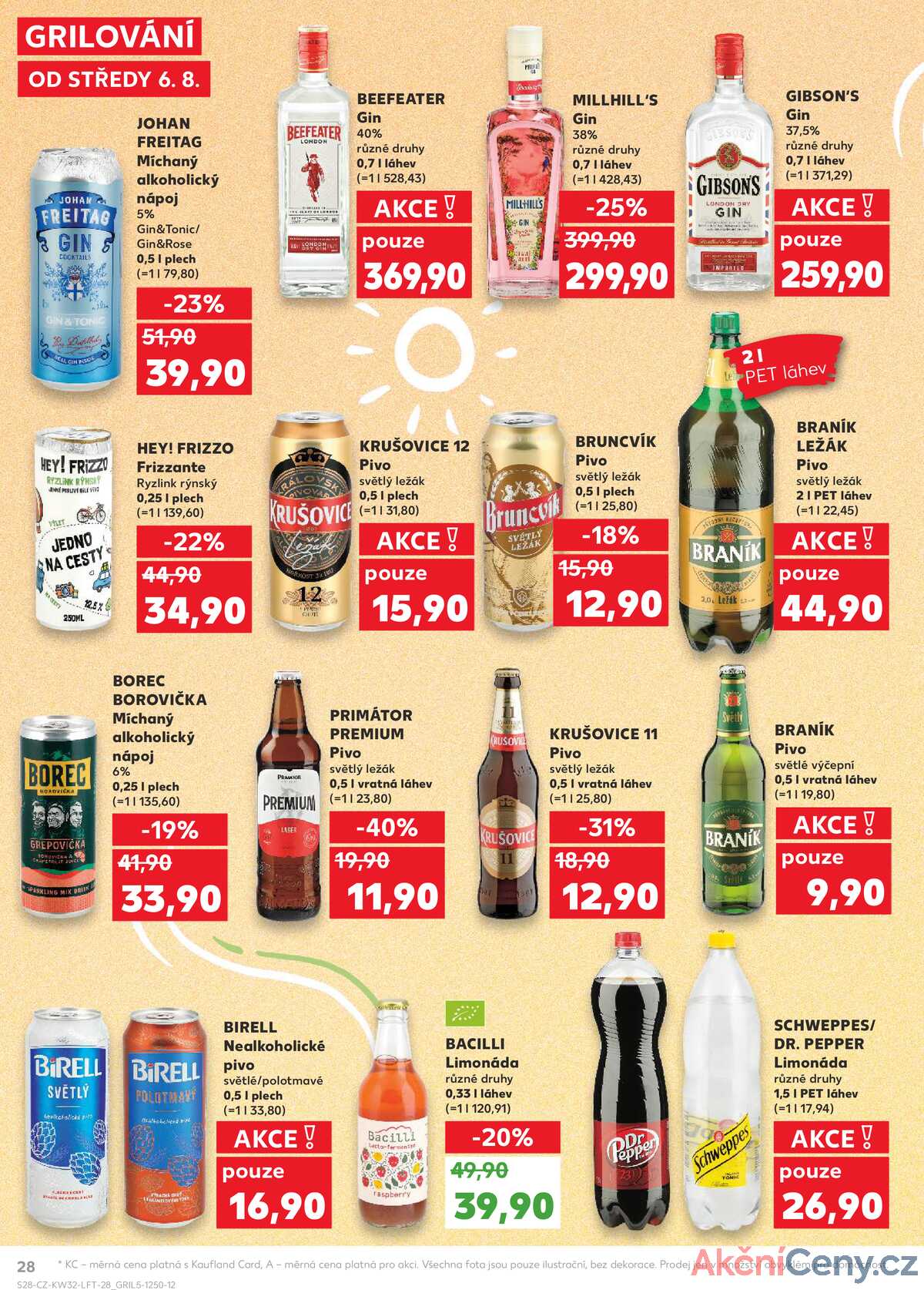 Kaufland 6.8. - 12.8. - Kaufland - Lovosice (Siřejovická) strana 28