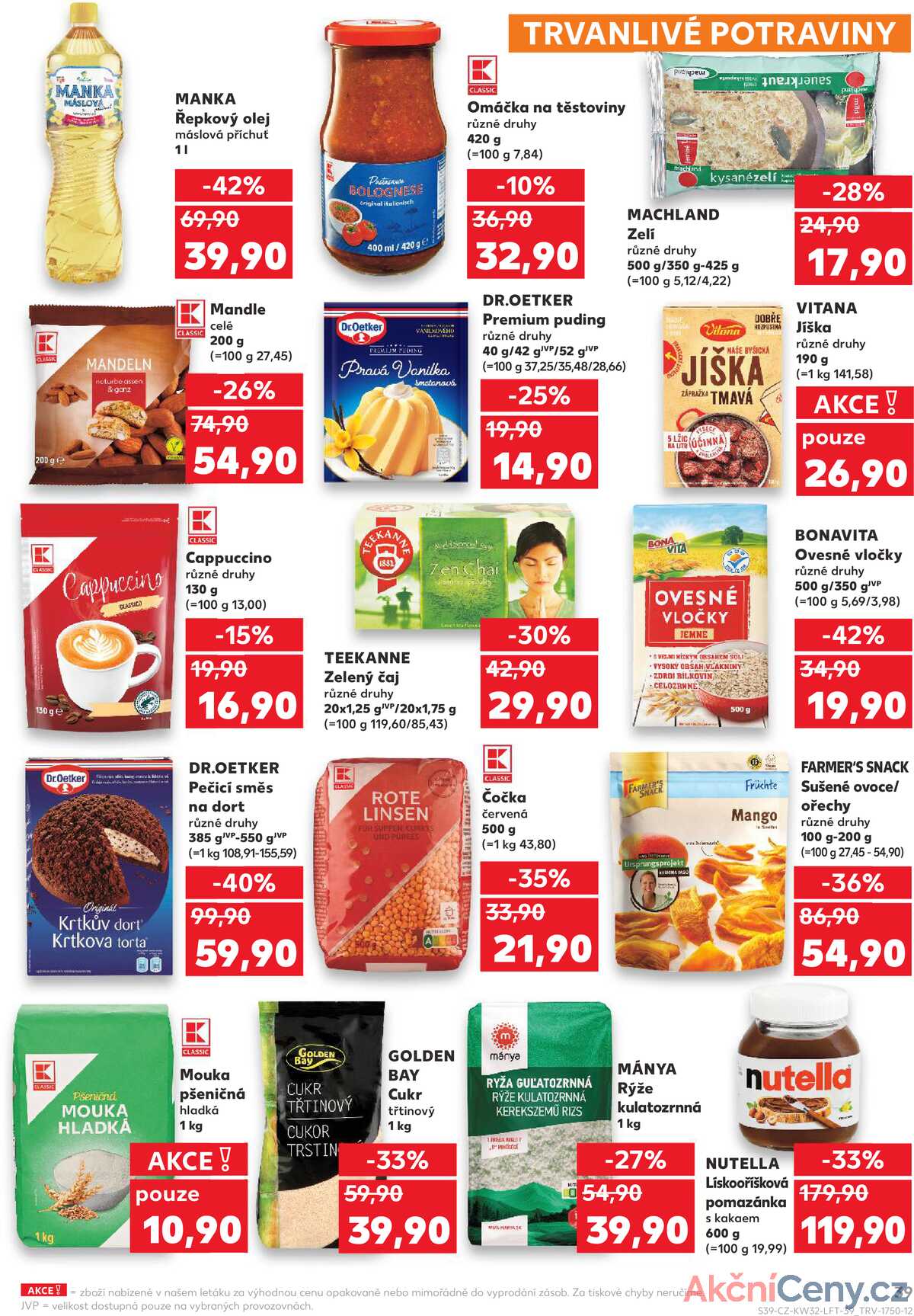 Kaufland 6.8. - 12.8. - Kaufland - Zlín ( OC Čepkov) strana 39