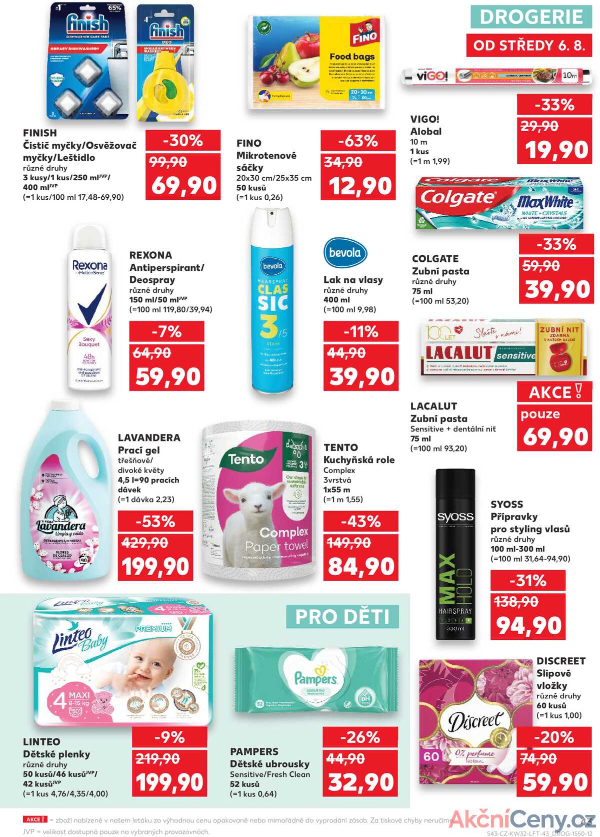 Kaufland 6.8. - 12.8. - Kaufland - Bohumín strana 43