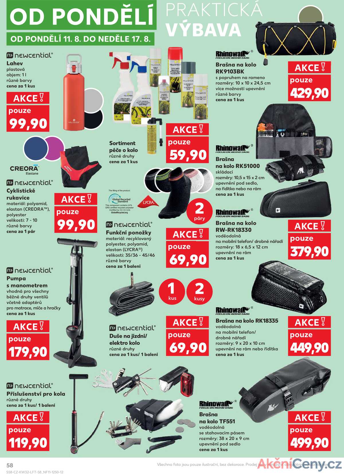 Kaufland 6.8. - 12.8. - Kaufland - Orlová strana 58