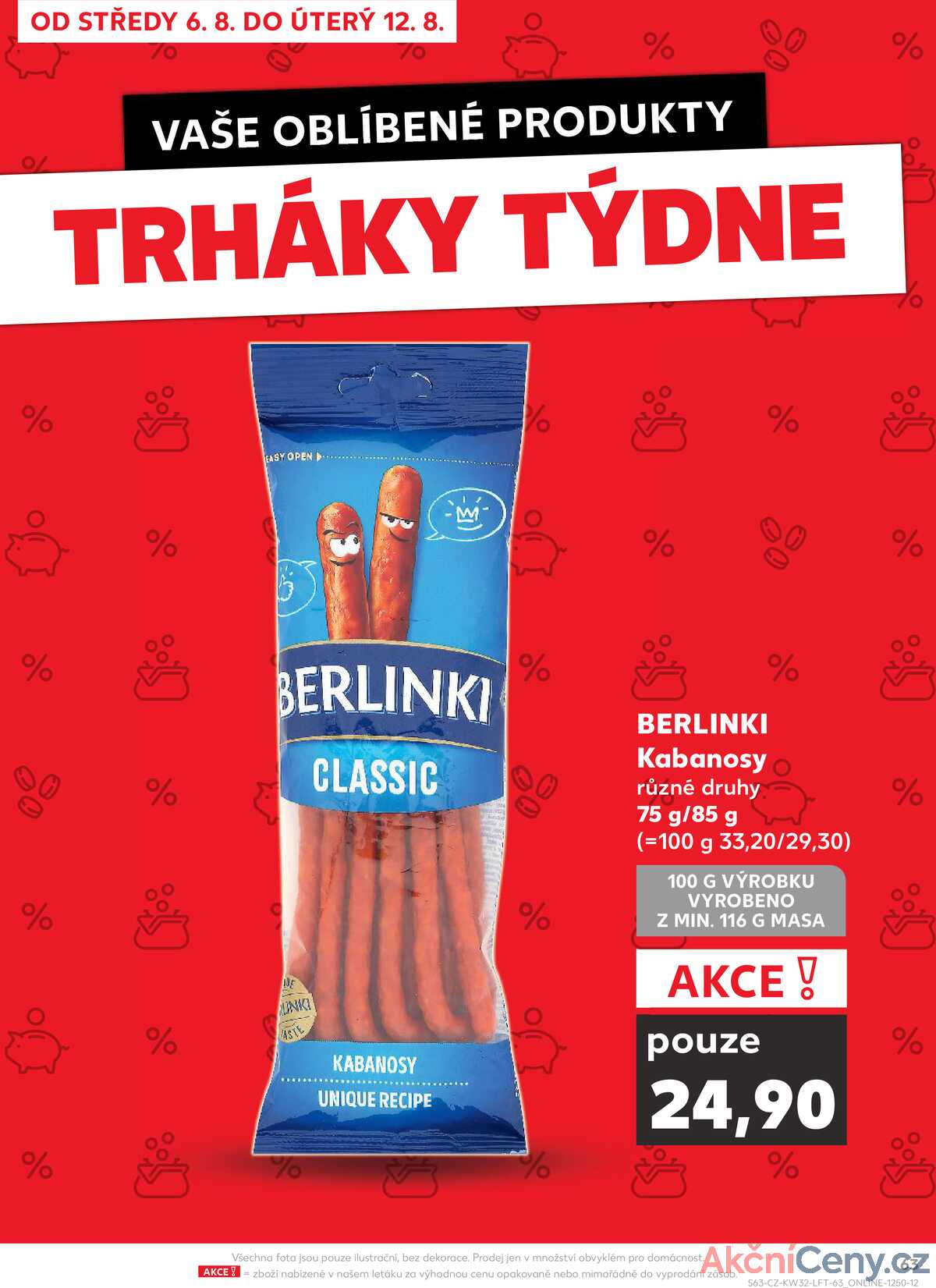 Kaufland 6.8. - 12.8. - Kaufland - Slaný strana 63