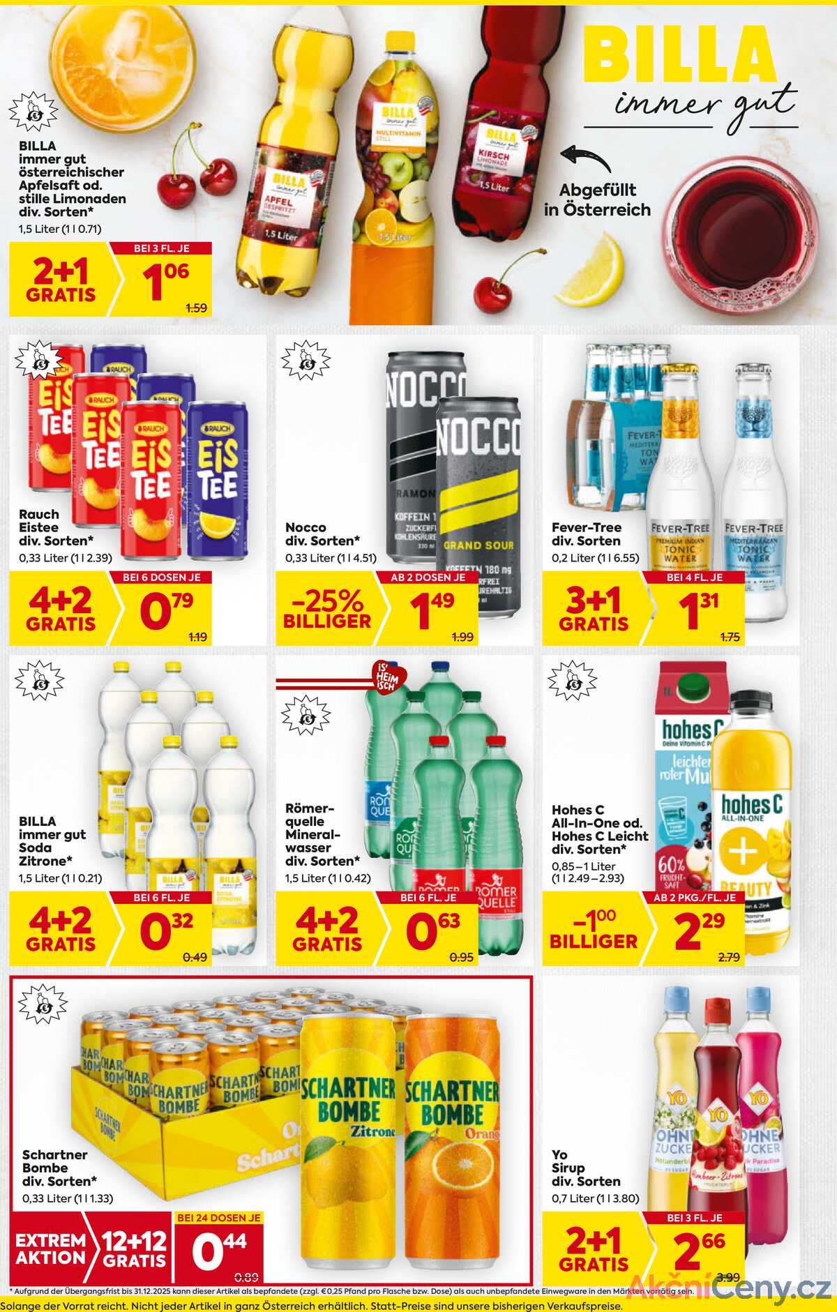Leták BILLA Rakousko 31.7.-6.8.2025 - BILLA&BILLA PLUS strana 16