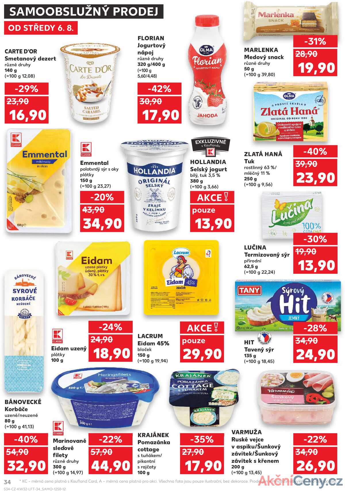 Kaufland 6.8. - 12.8. - Kaufland - Havlíčkův Brod strana 34