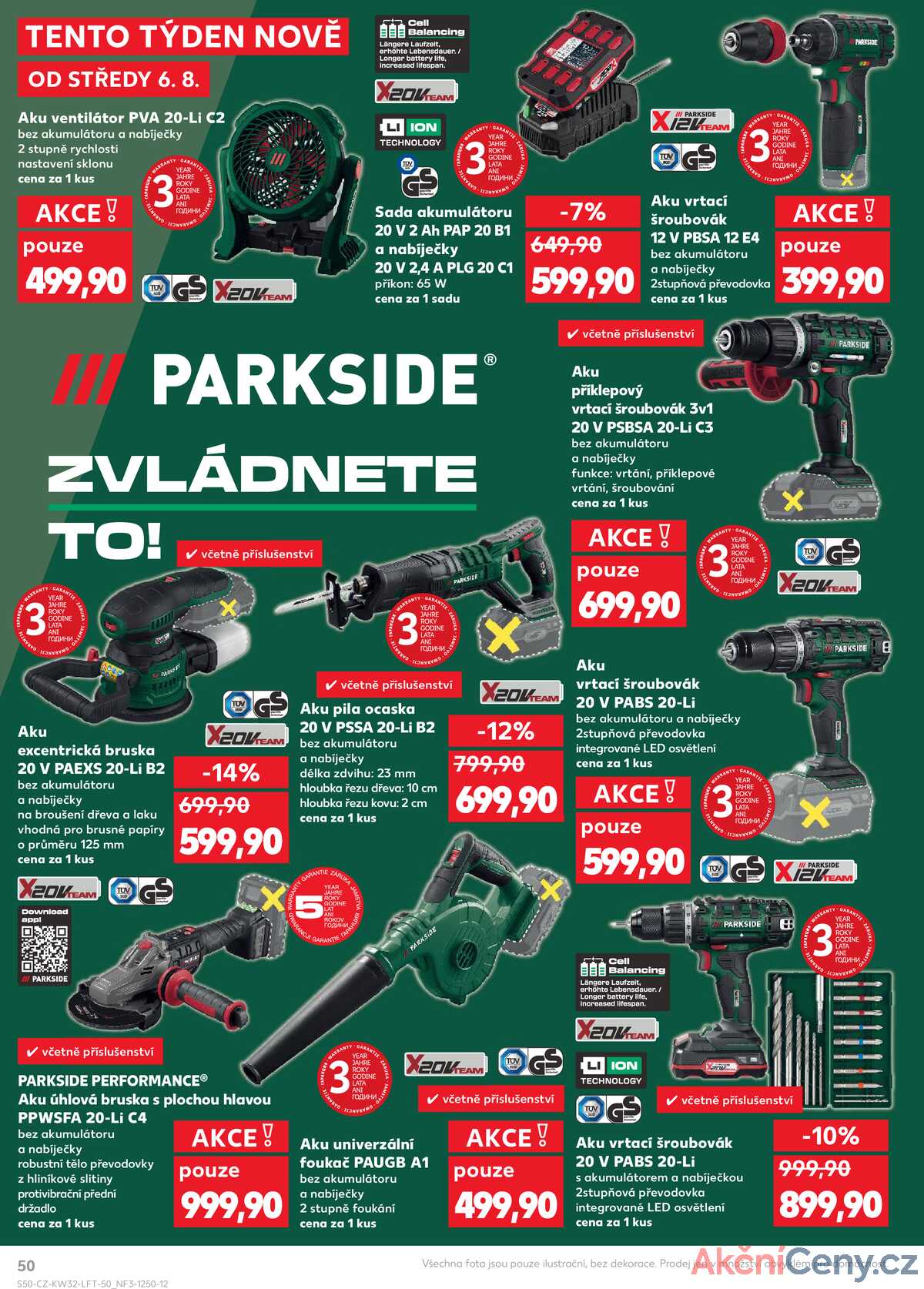 Kaufland 6.8. - 12.8. - Kaufland - Velké Meziříčí strana 50