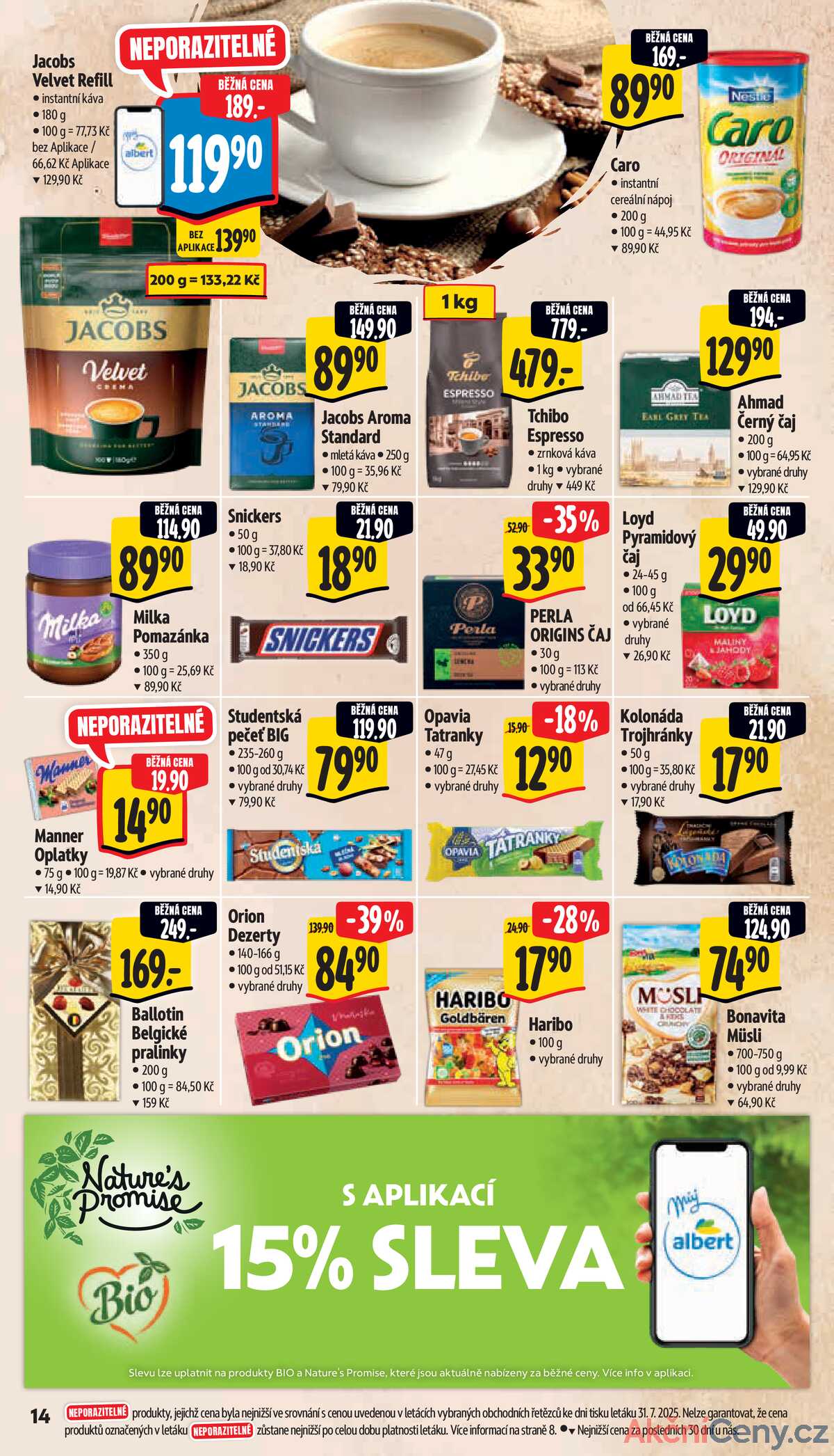 Albert Supermarket od 6.8. do 12.8.2025 strana 16