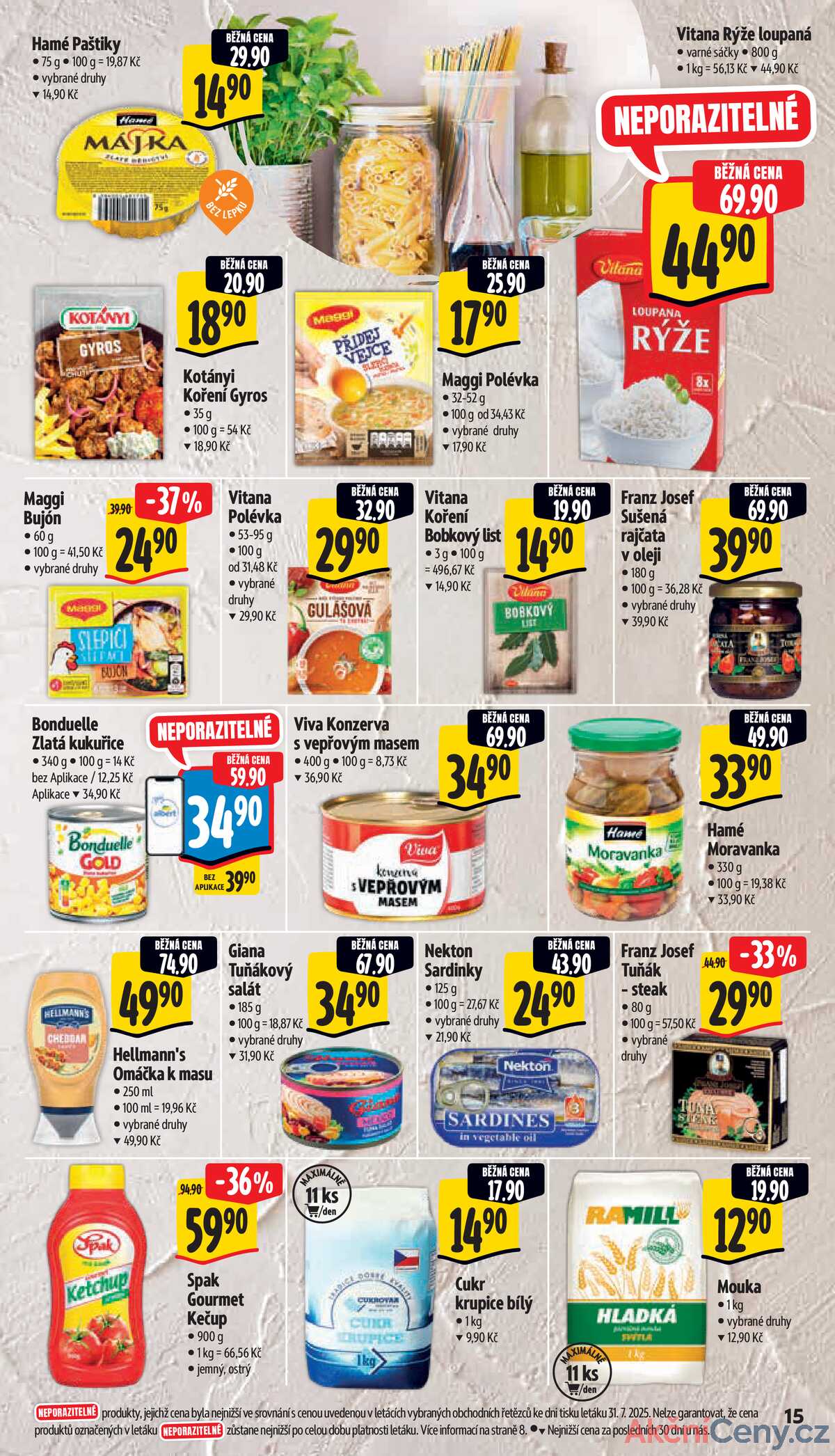 Albert Supermarket od 6.8. do 12.8.2025 strana 17