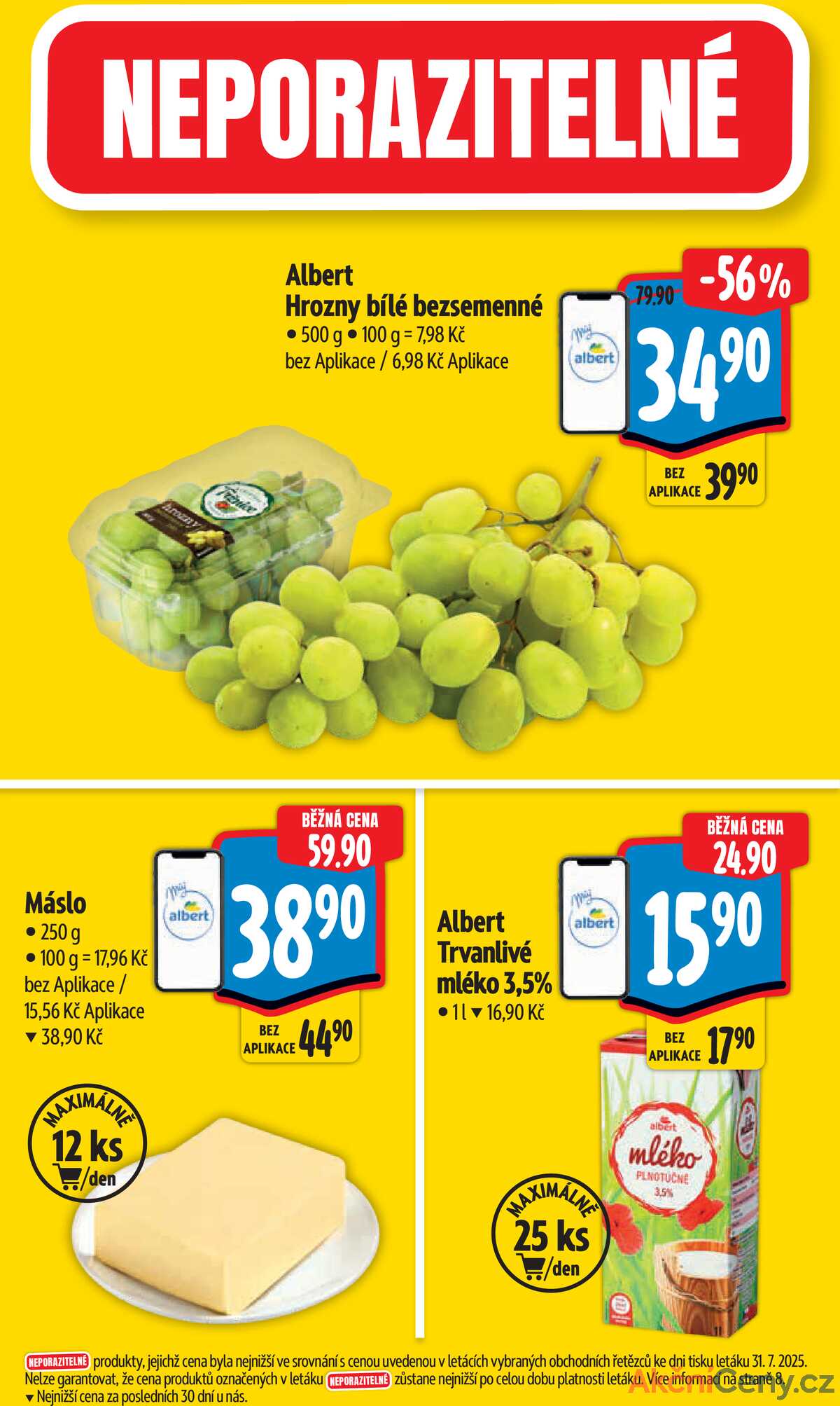 Albert  Hypermarket od 6.8. do 12.8.2025 strana 3