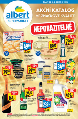 Albert Supermarket katalog Brand od 6.8. do 19.8.2025