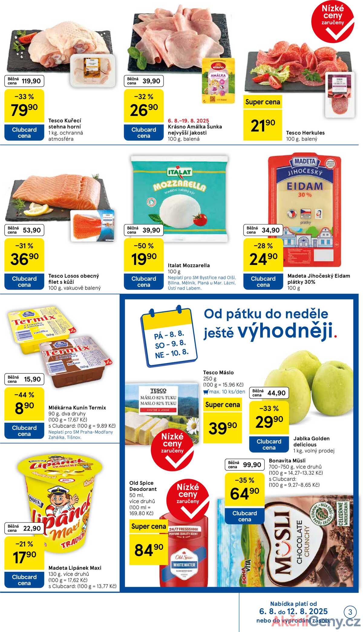 Tesco supermarkety od 6.8. do 12.8.2025 strana 3