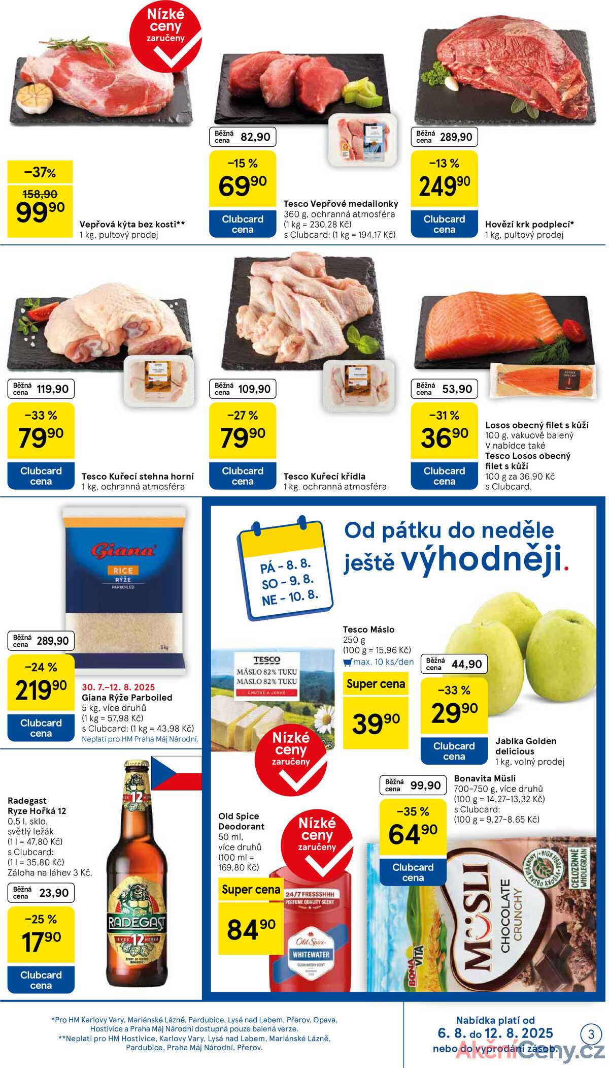 Tesco malé hypermarkety od 6.8. do 12.8.2025 strana 3