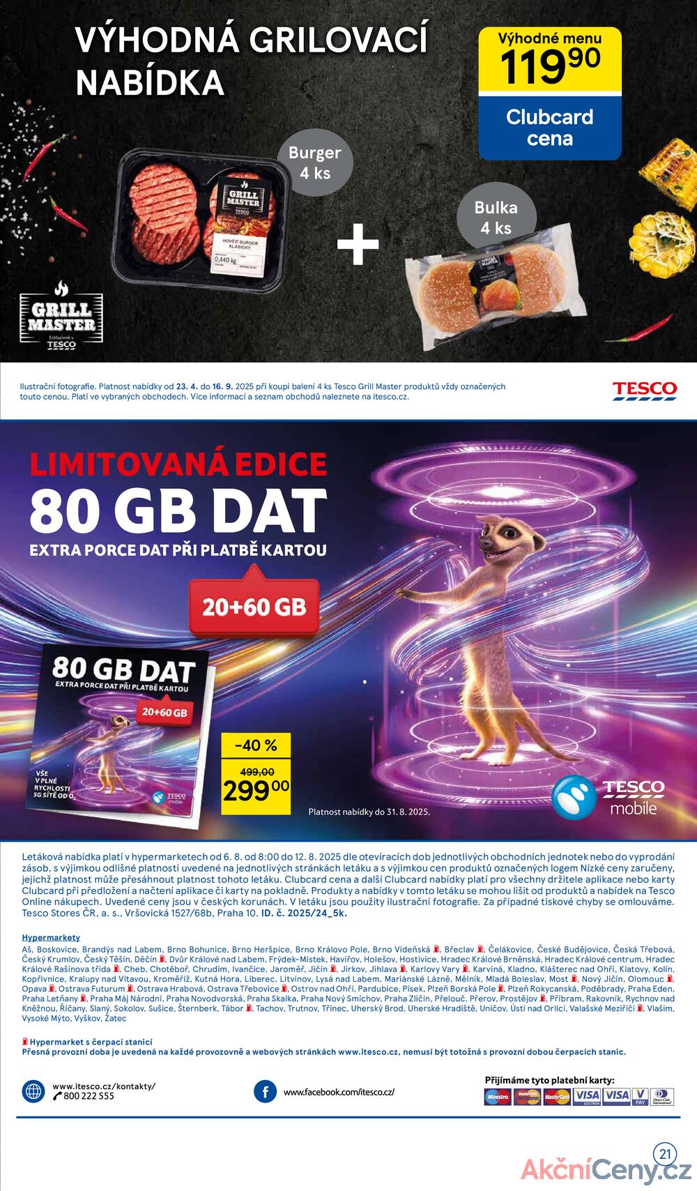 Leták Tesco - Tesco malé hypermarkety od 6.8. do 12.8.2025 - strana 21