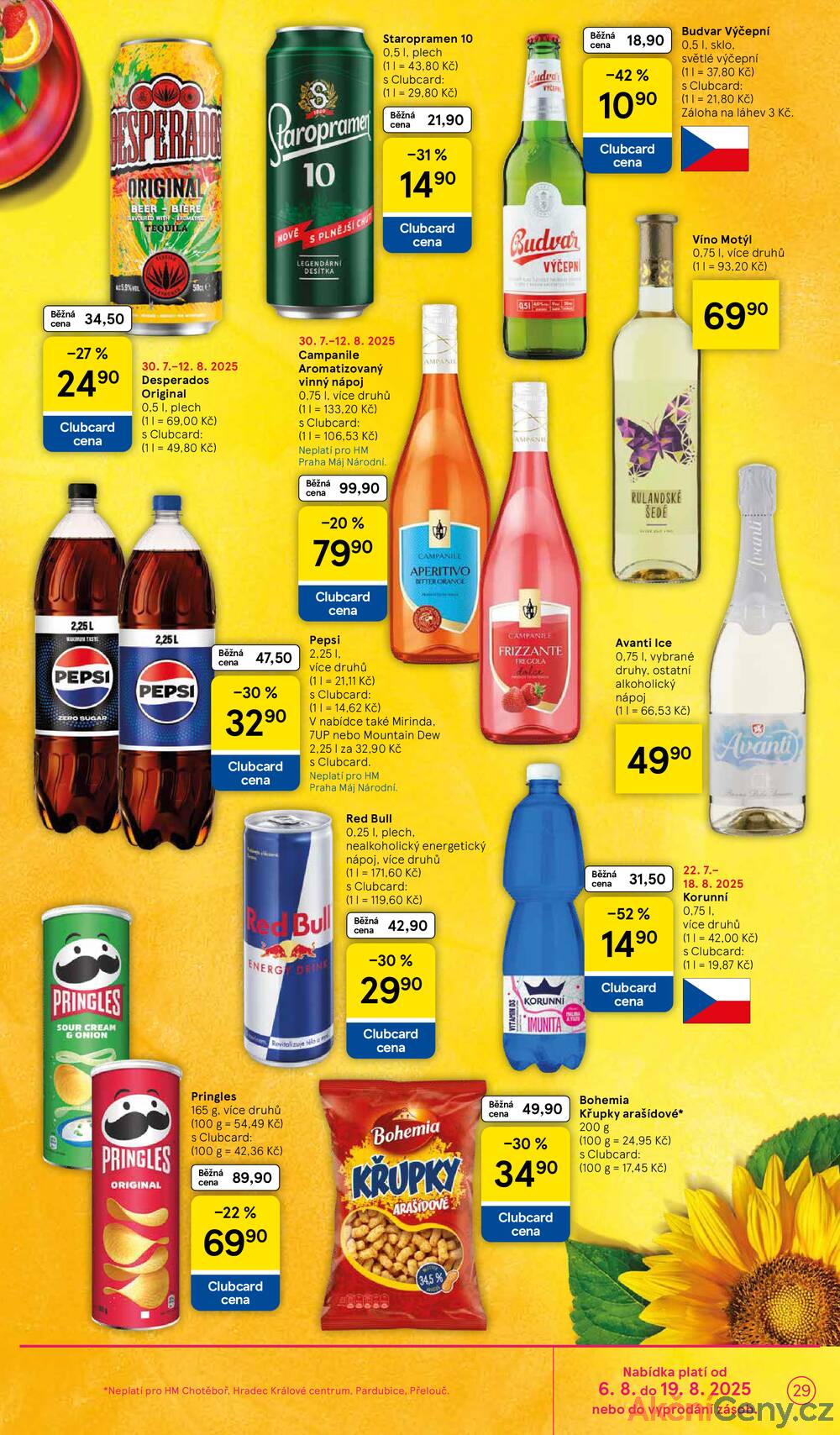 Leták Tesco - Tesco malé hypermarkety od 6.8. do 12.8.2025 - strana 29