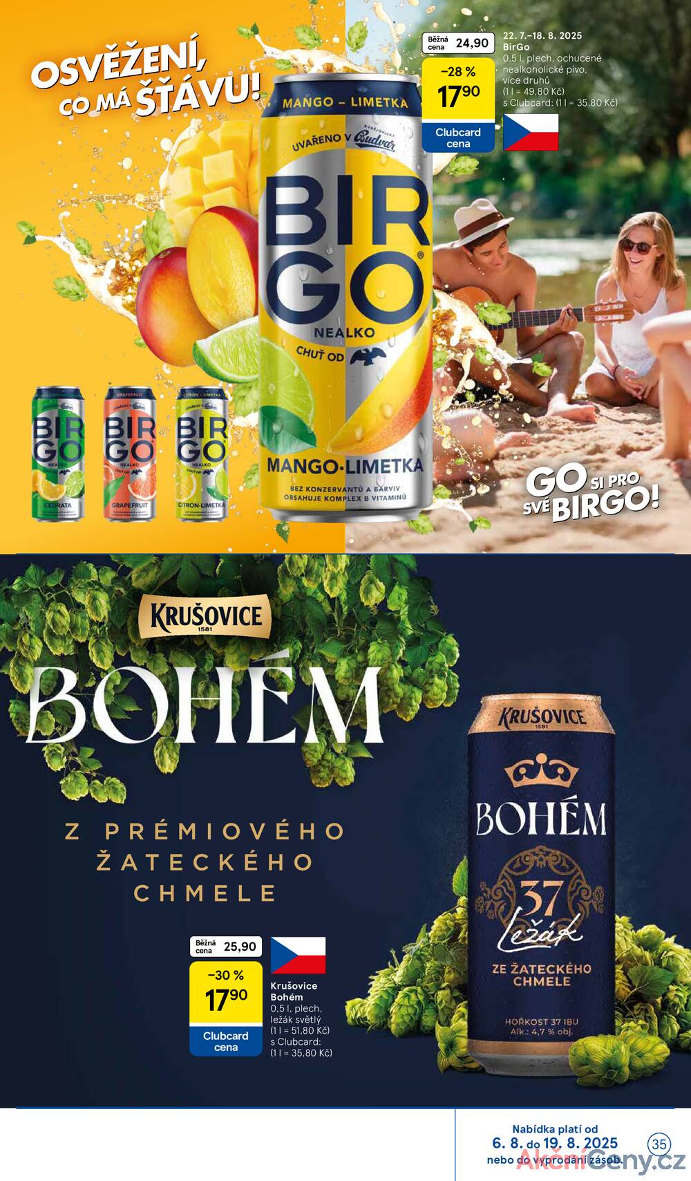 Leták Tesco - Tesco malé hypermarkety od 6.8. do 12.8.2025 - strana 35