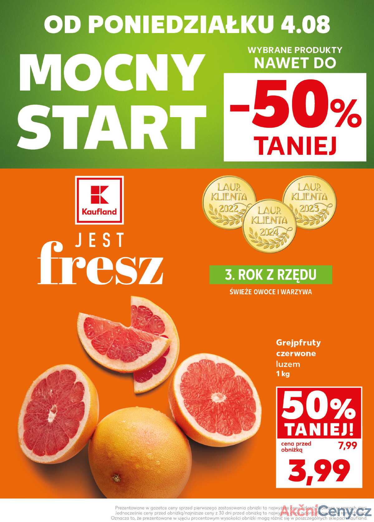 Leták Kaufland Polsko 4.8.-6.8.2025 - Silný start strana 2