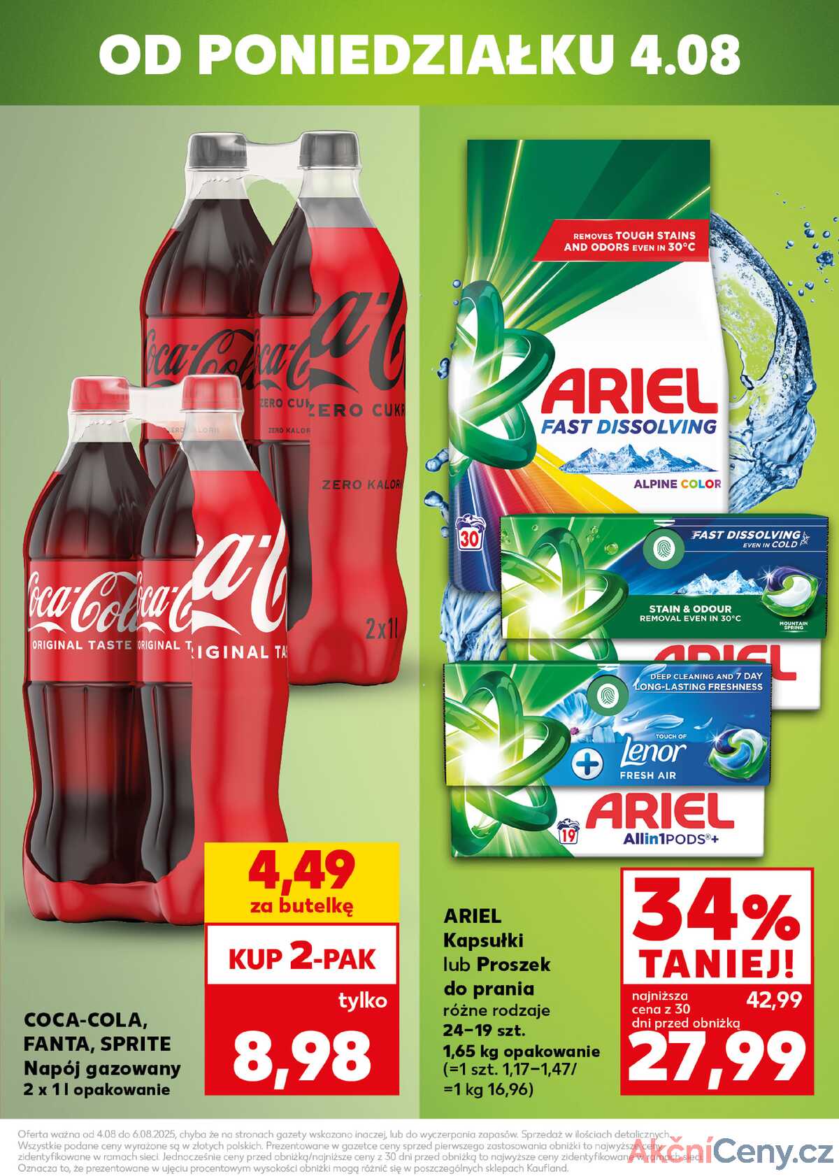 Leták Kaufland Polsko 4.8.-6.8.2025 - Silný start strana 3