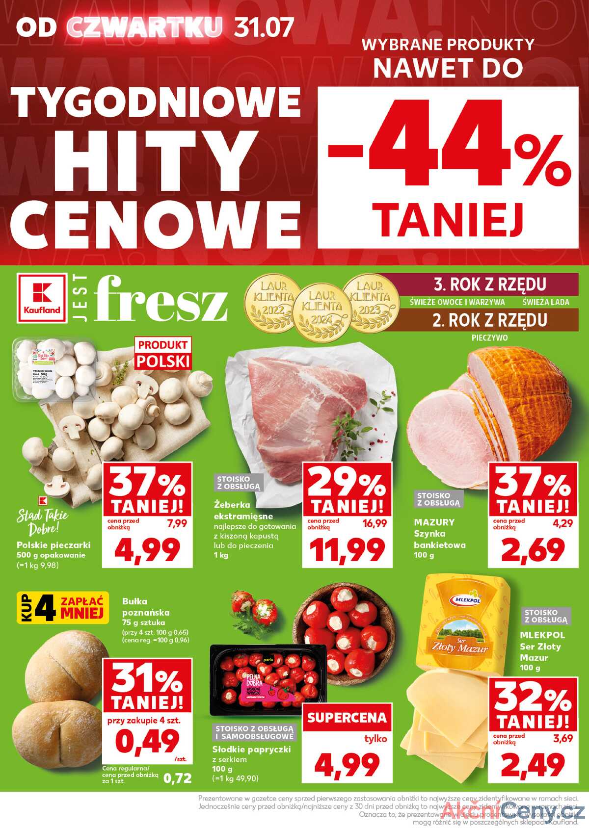 Leták Kaufland Polsko 4.8.-6.8.2025 - Silný start strana 4