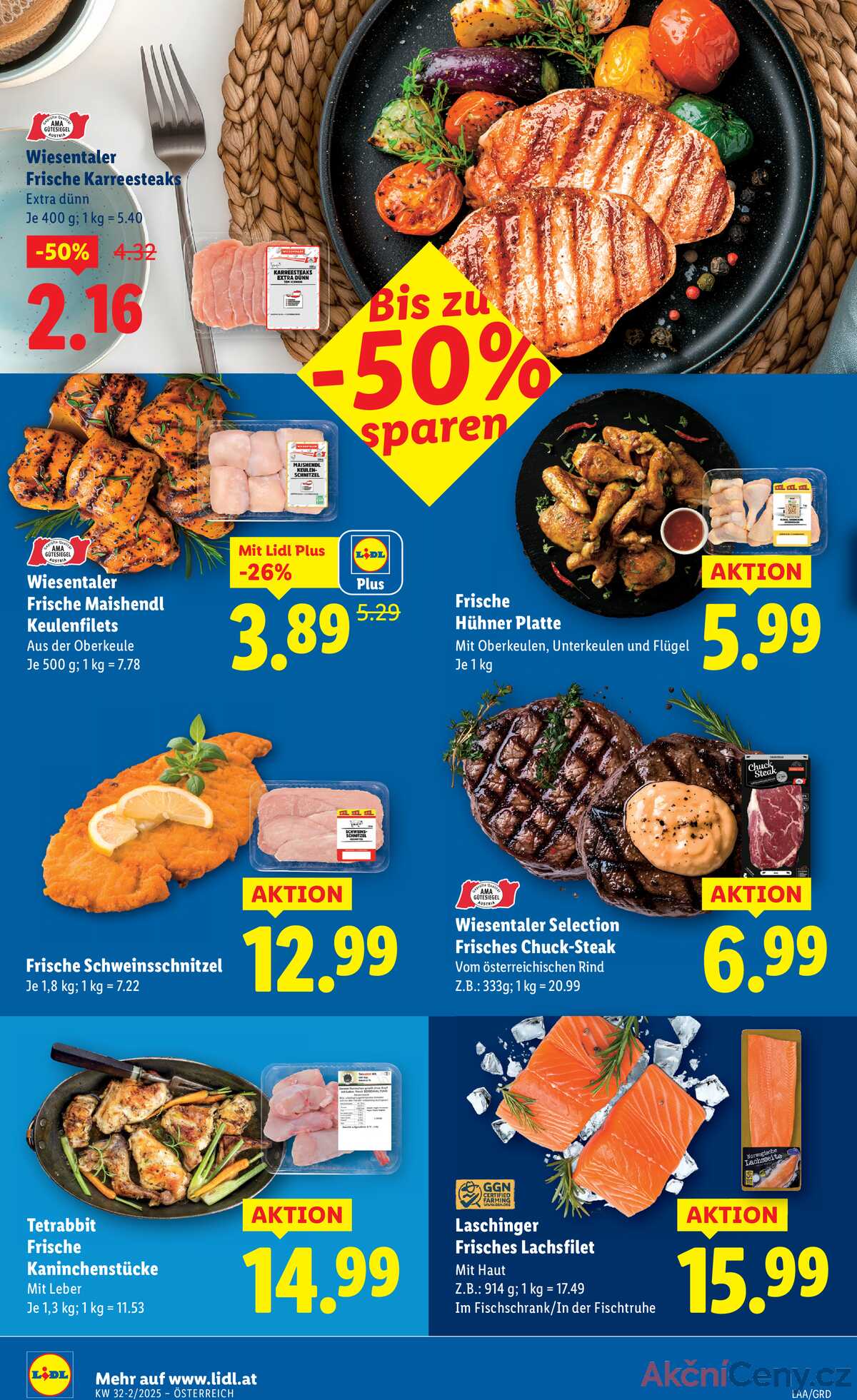 Leták Lidl Rakousko 7.8.-13.8.2025 strana 6