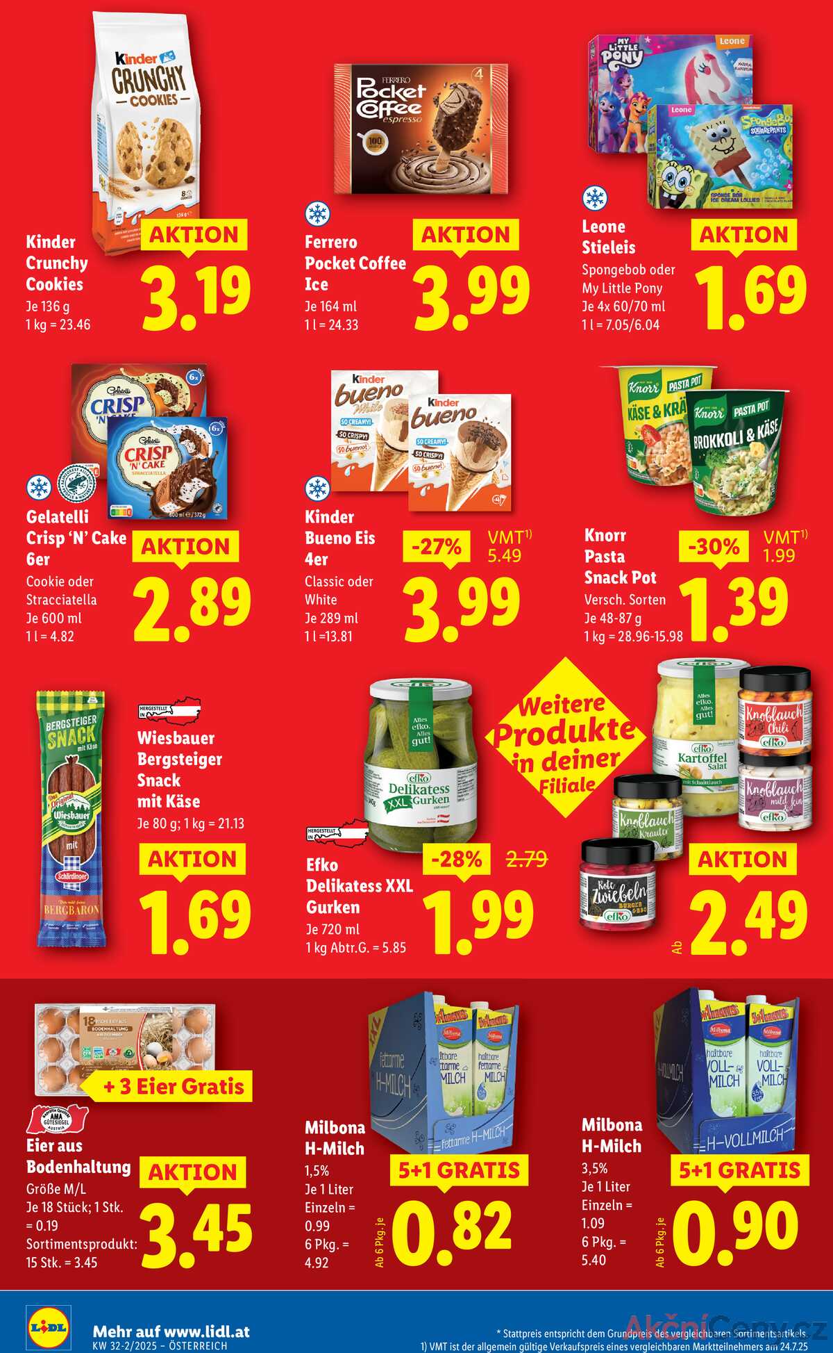Leták Lidl Rakousko 7.8.-13.8.2025 strana 10