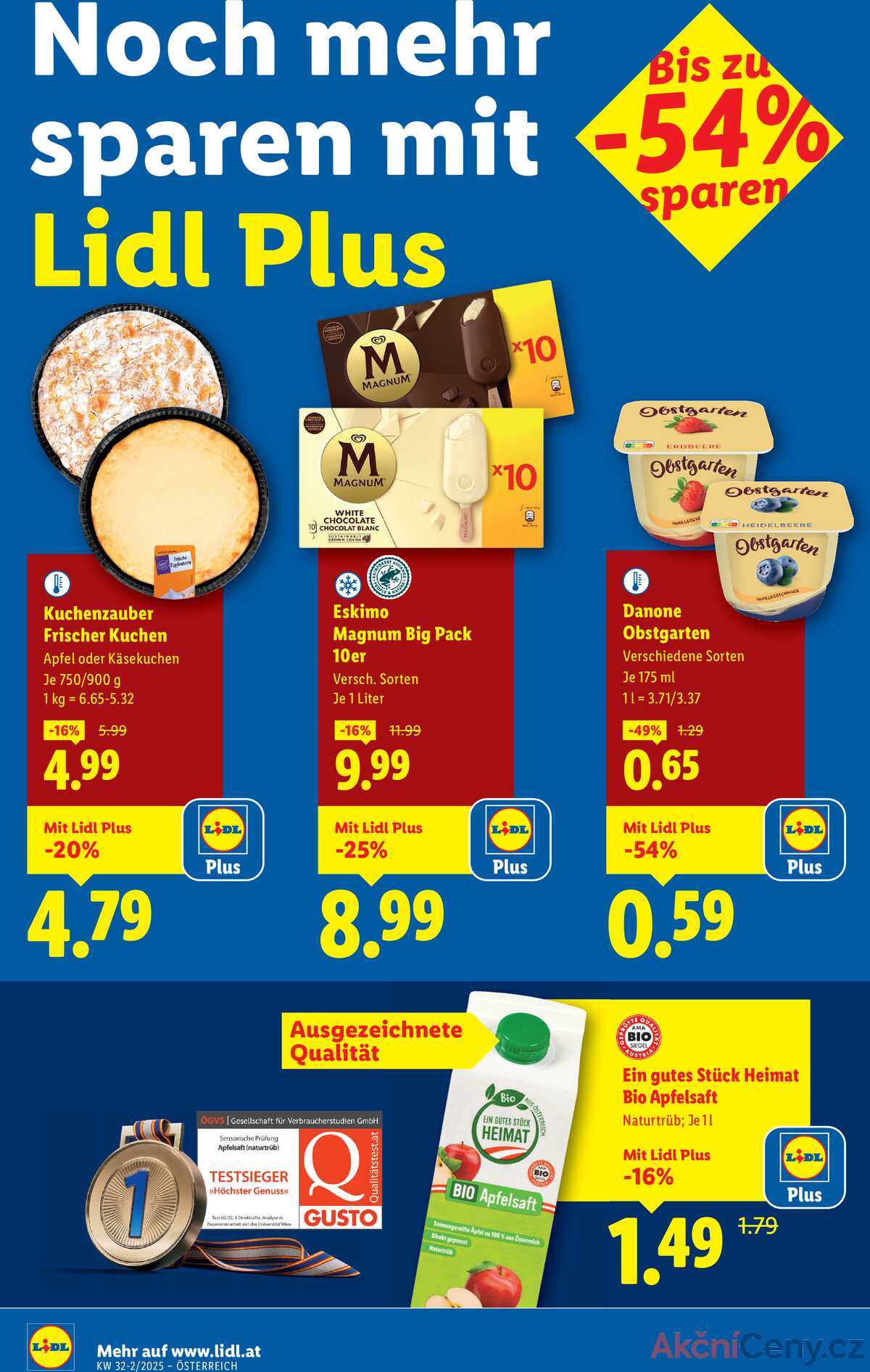 Leták Lidl Rakousko 7.8.-13.8.2025 strana 12