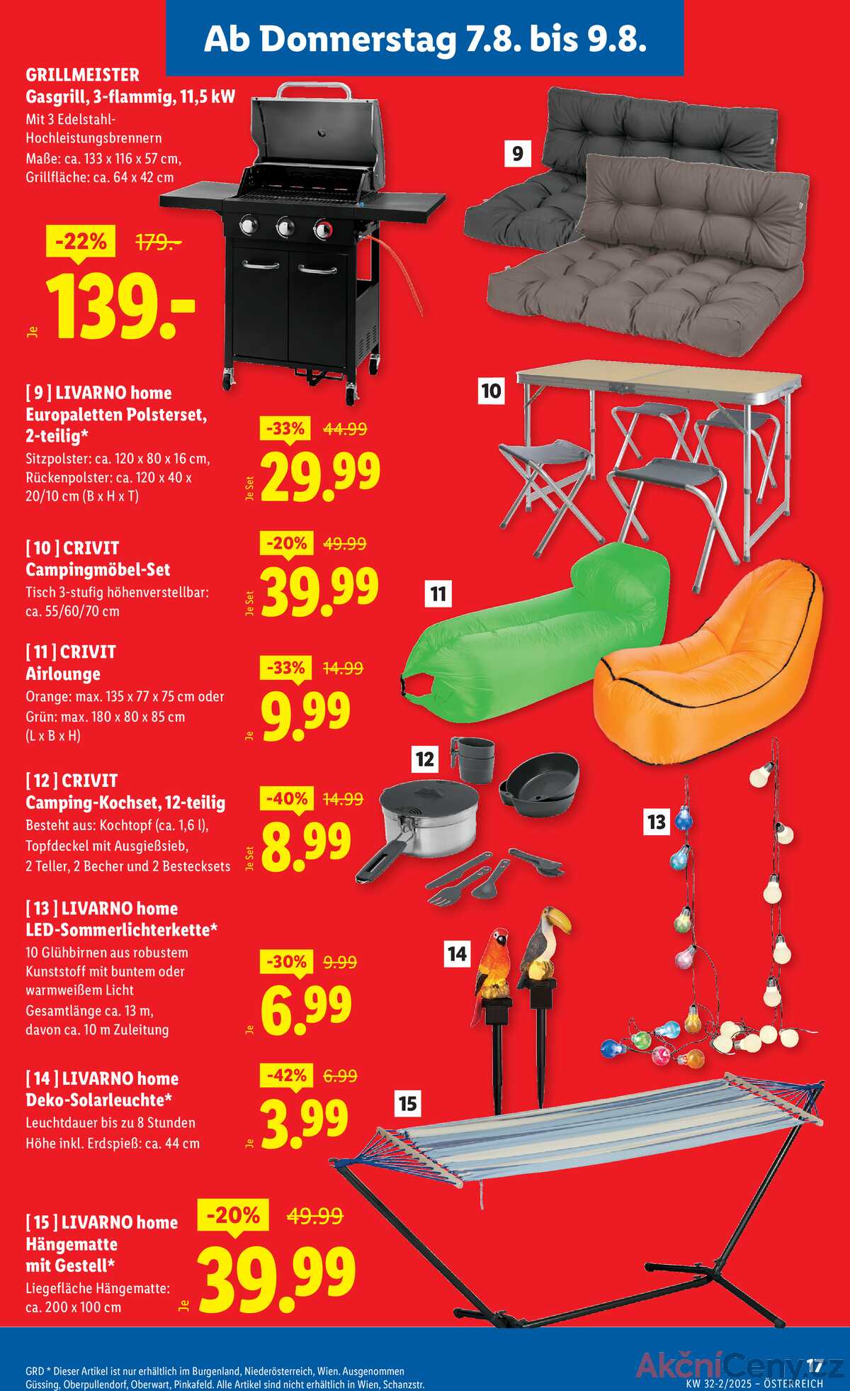 Leták Lidl Rakousko 7.8.-13.8.2025 strana 19