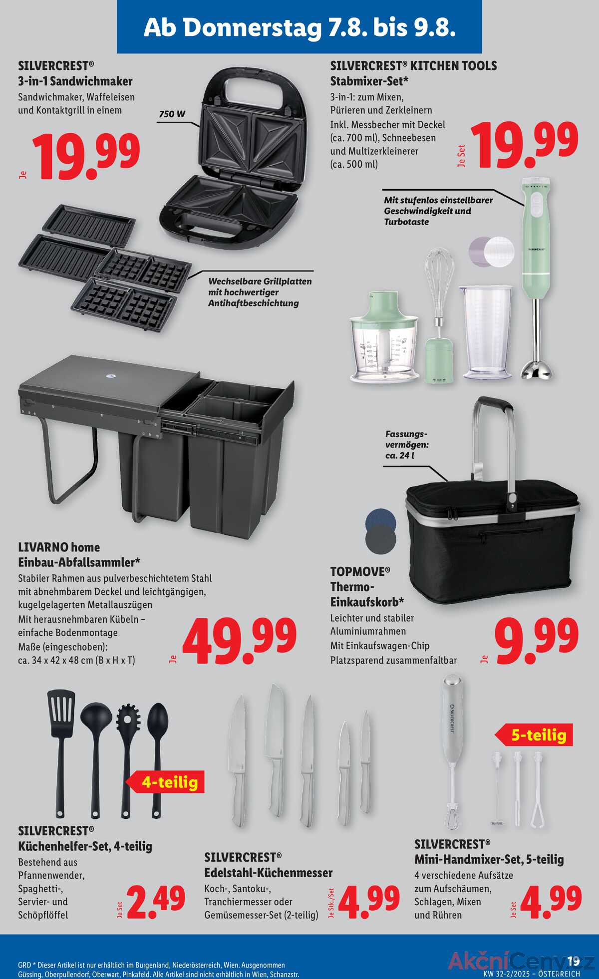 Leták Lidl Rakousko 7.8.-13.8.2025 strana 21