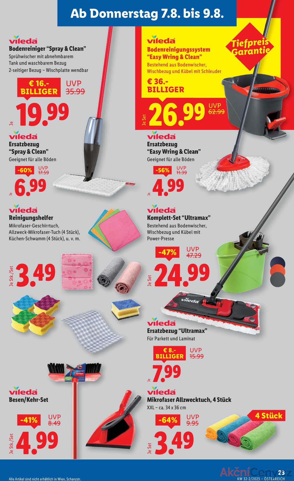 Leták Lidl Rakousko 7.8.-13.8.2025 strana 25