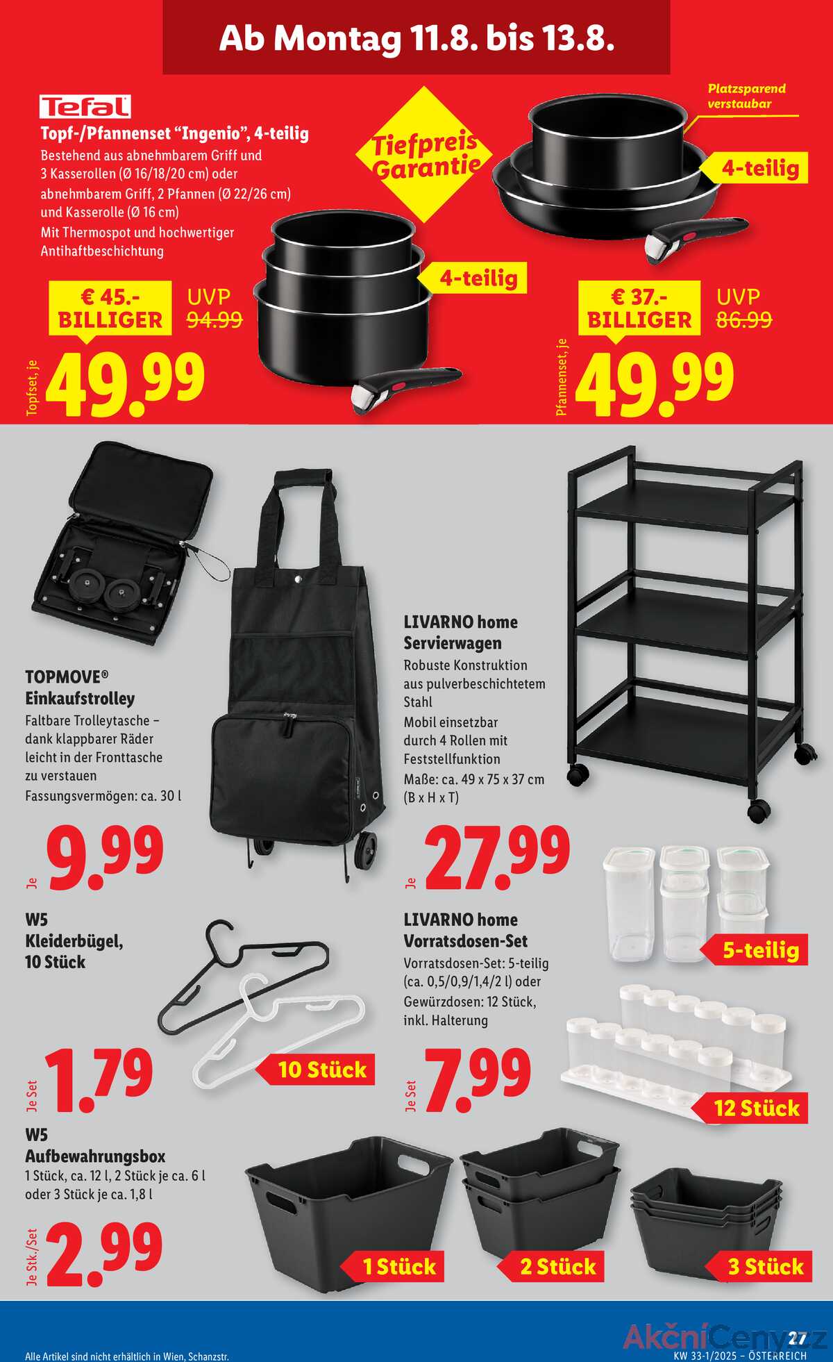 Leták Lidl Rakousko 7.8.-13.8.2025 strana 31