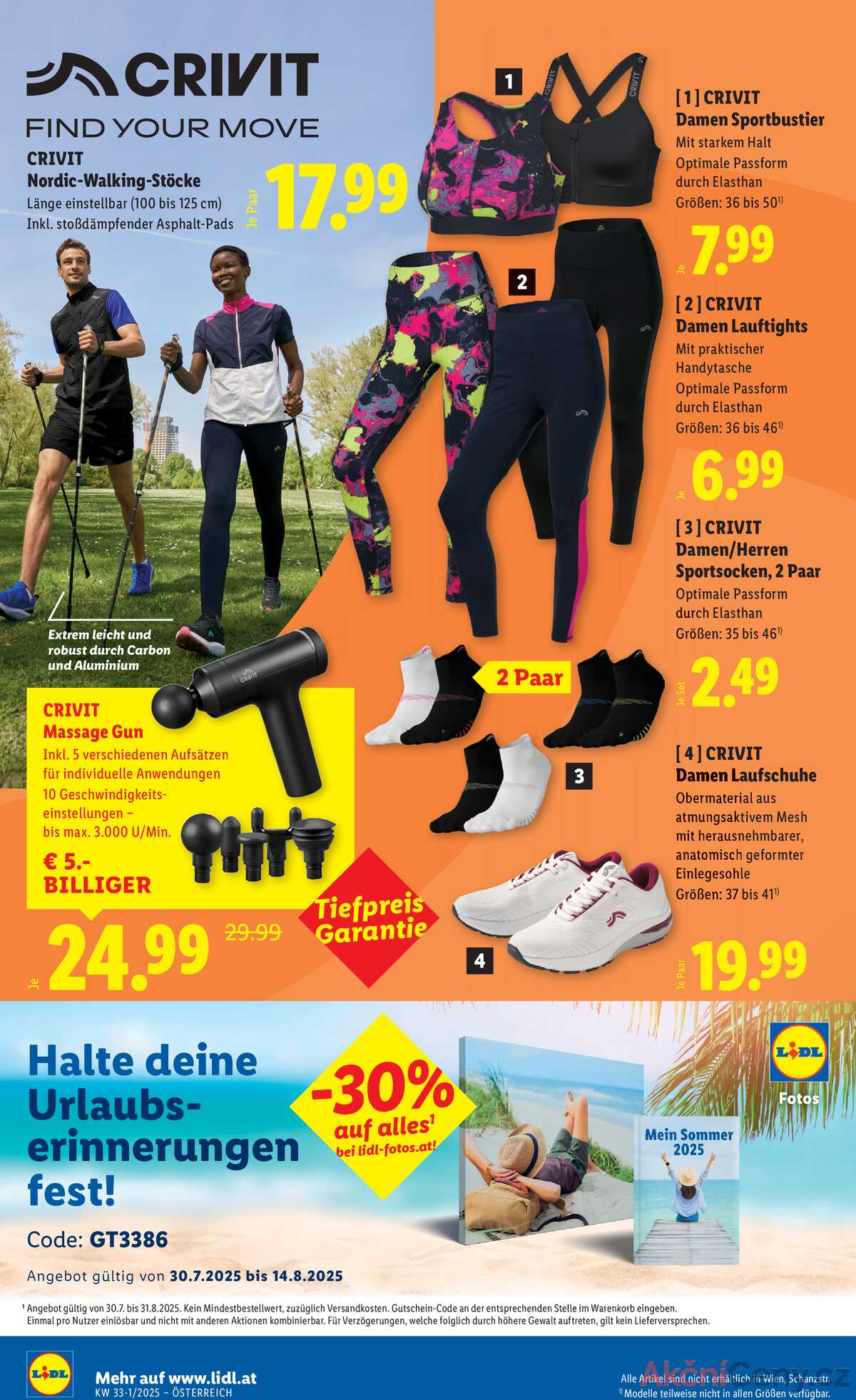 Leták Lidl Rakousko 7.8.-13.8.2025 strana 34