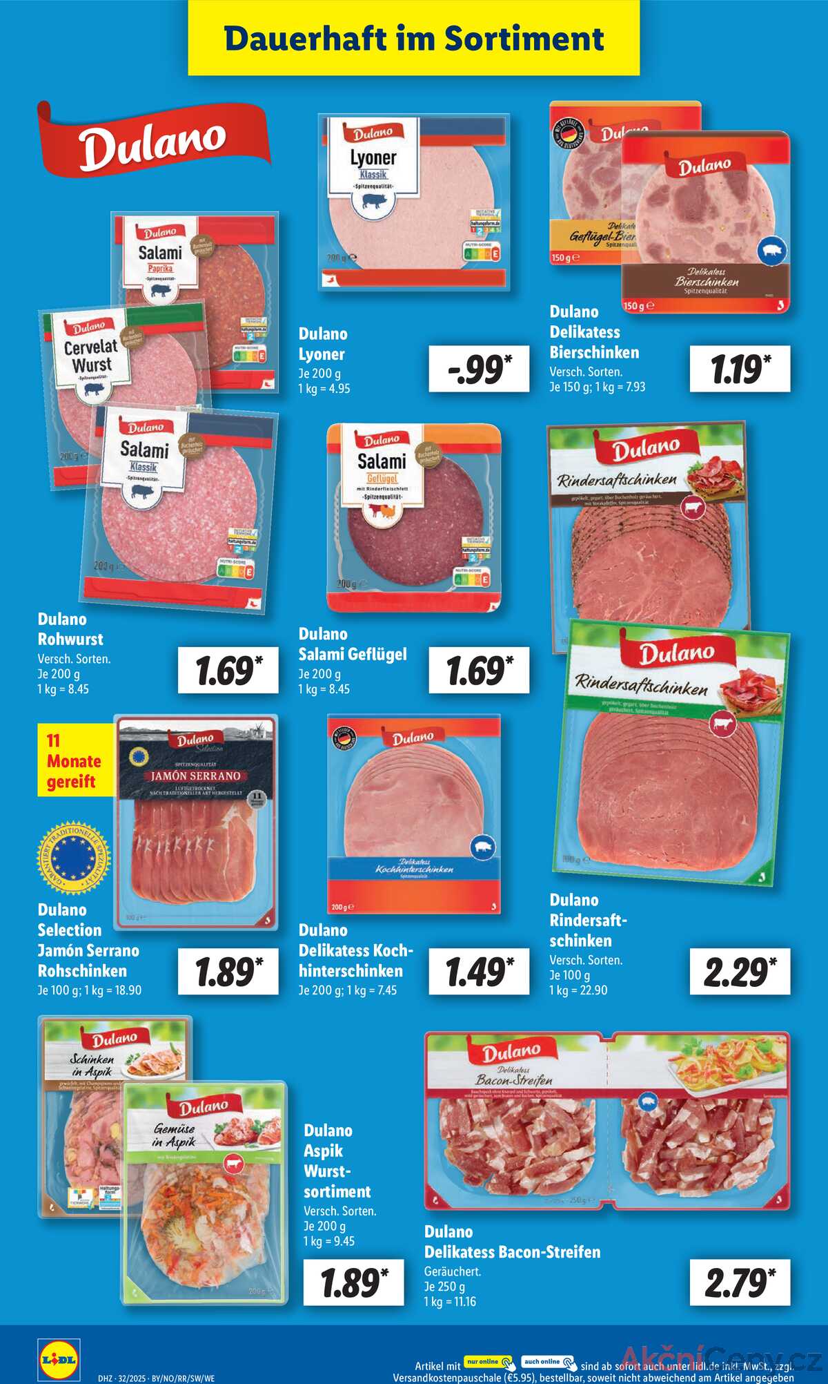 Leták Lidl Německo 4.8.-9.8.2025 strana 8