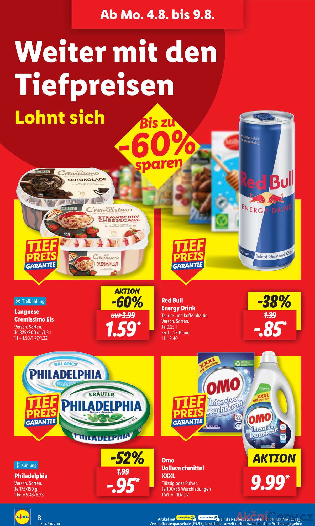 Leták Lidl Německo 4.8.-9.8.2025 strana 14