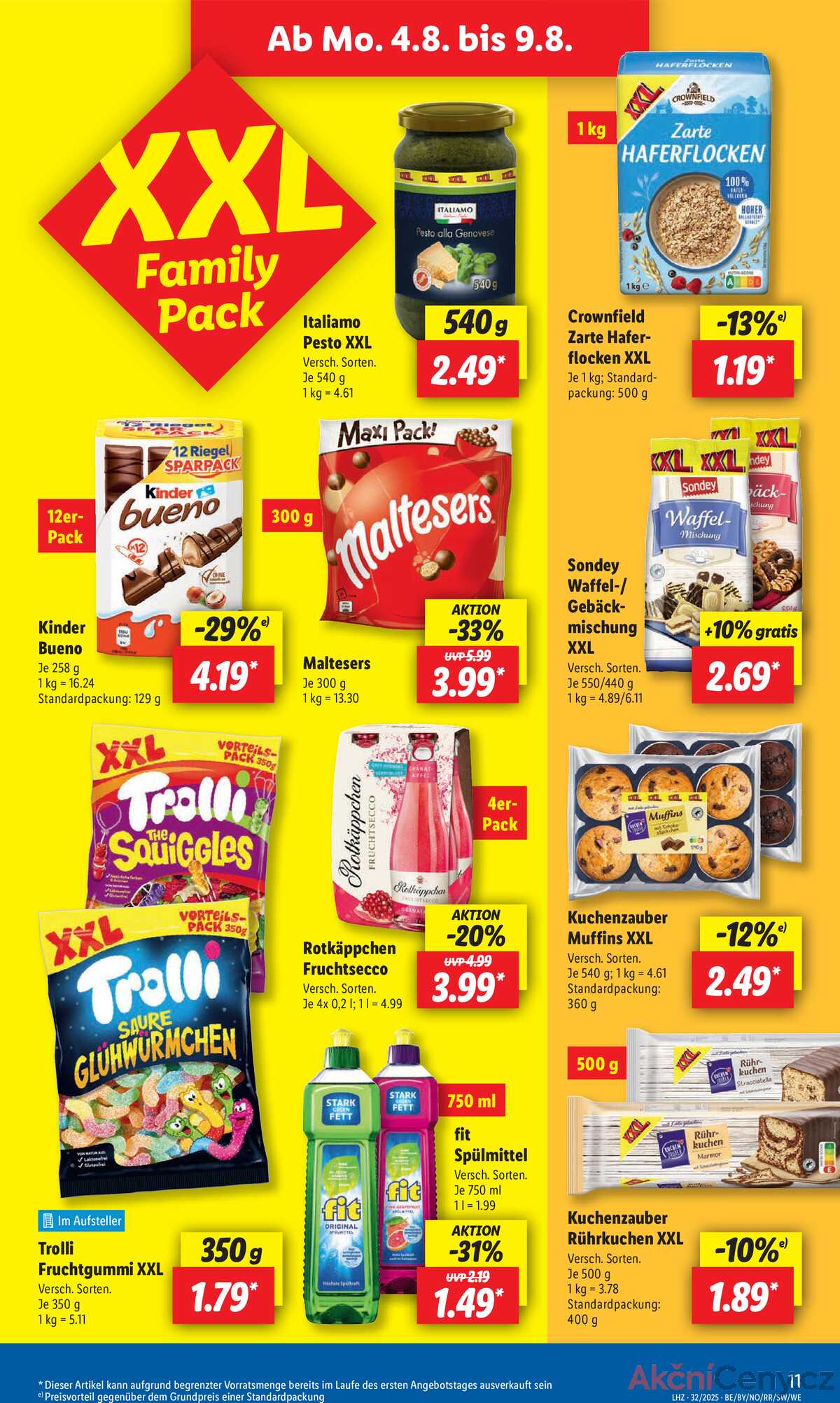Leták Lidl Německo 4.8.-9.8.2025 strana 17
