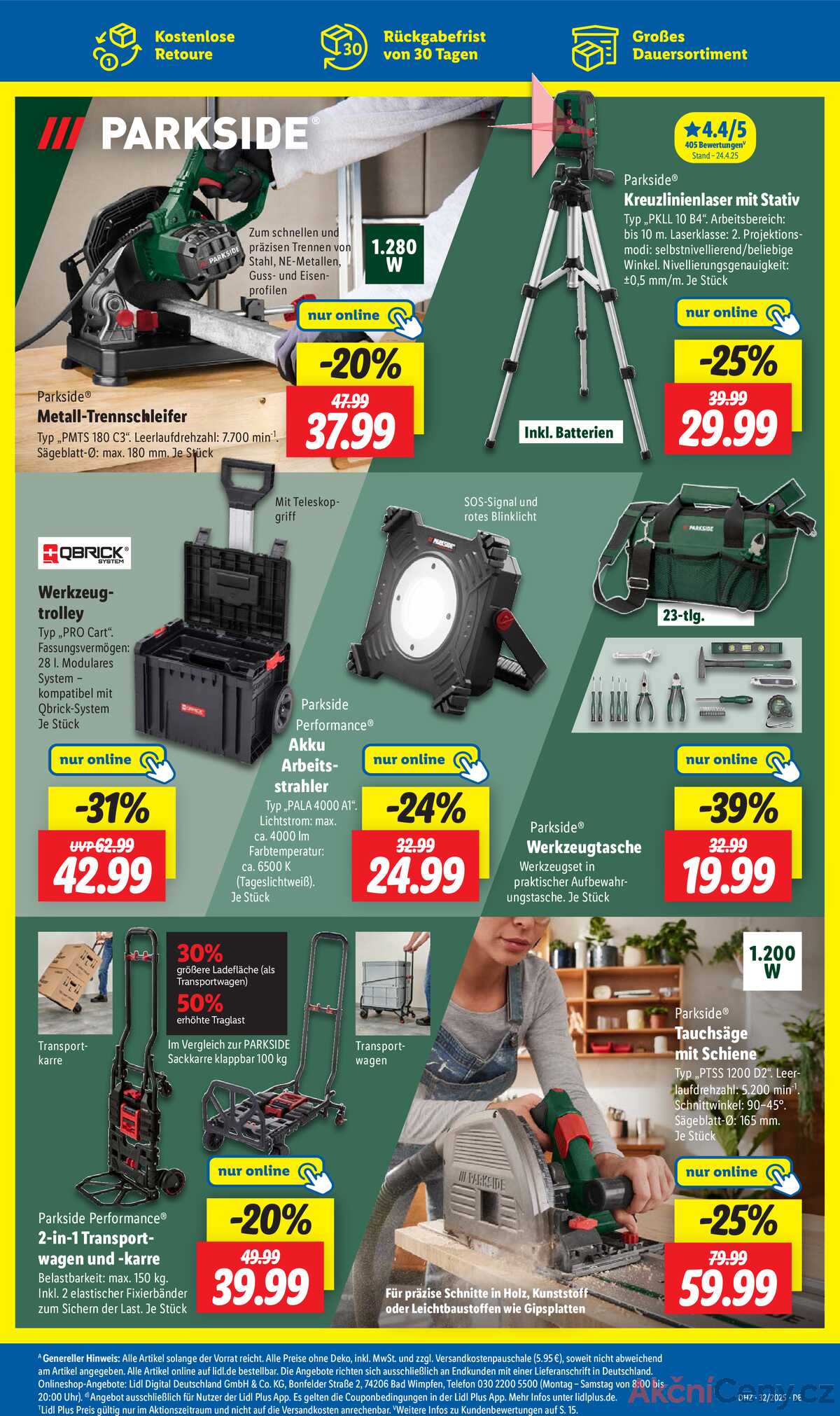 Leták Lidl Německo 4.8.-9.8.2025 strana 25
