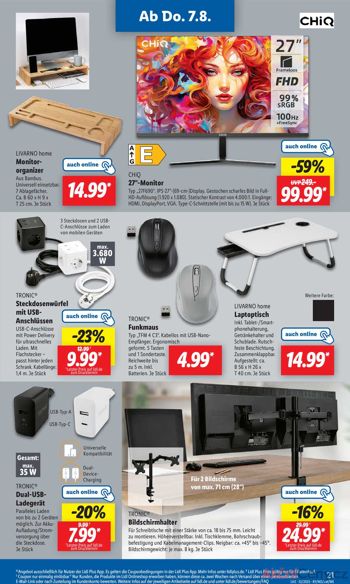 Leták Lidl Německo 4.8.-9.8.2025 strana 33