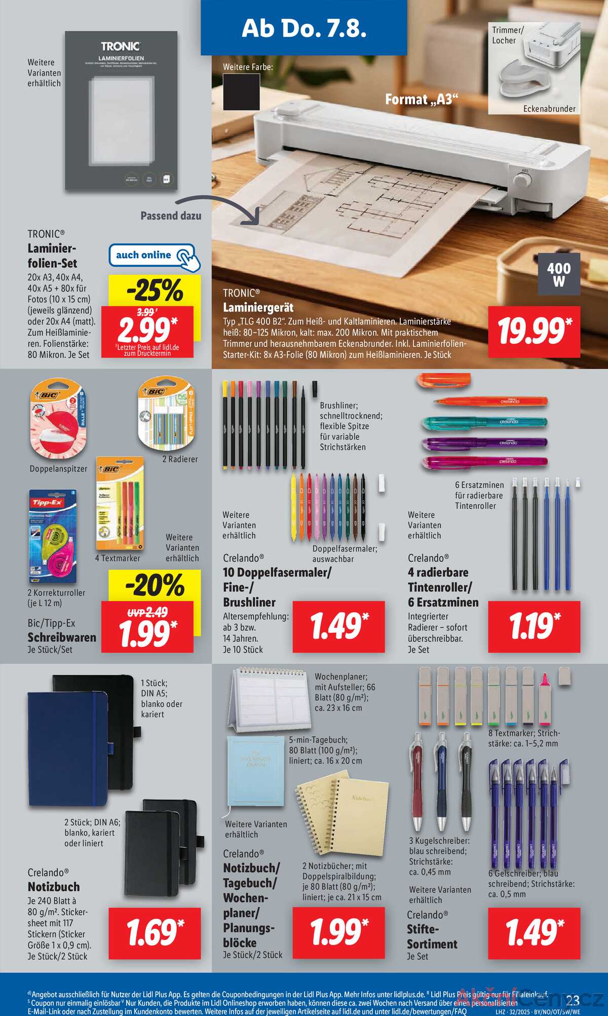 Leták Lidl Německo 4.8.-9.8.2025 strana 35