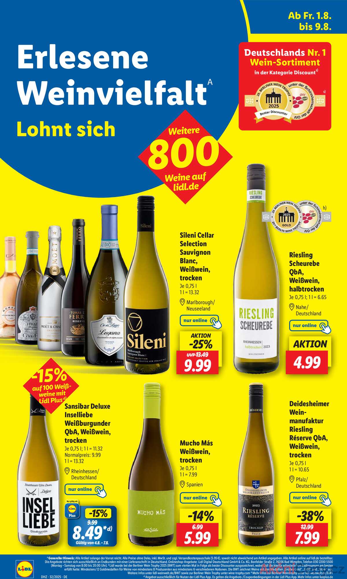 Leták Lidl Německo 4.8.-9.8.2025 strana 48