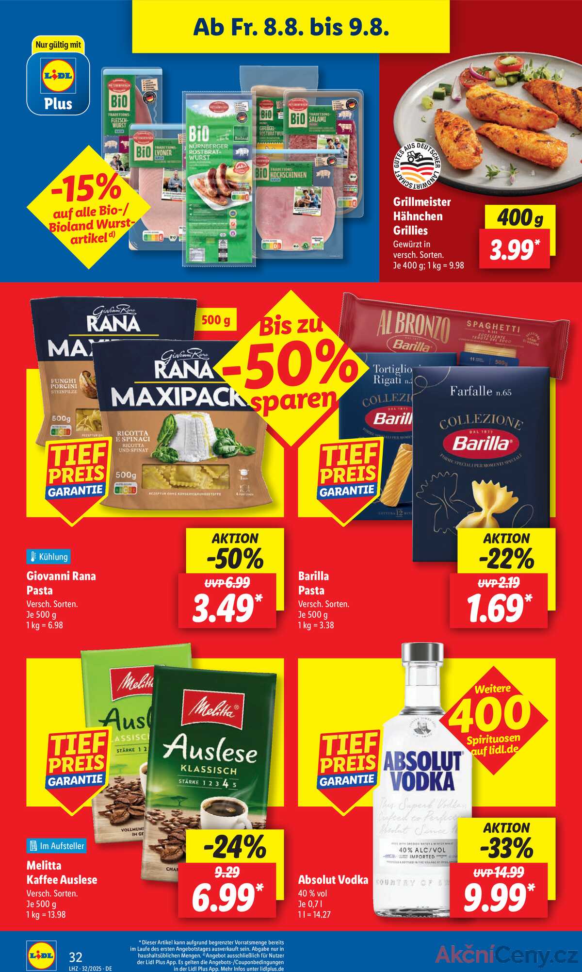 Leták Lidl Německo 4.8.-9.8.2025 strana 58